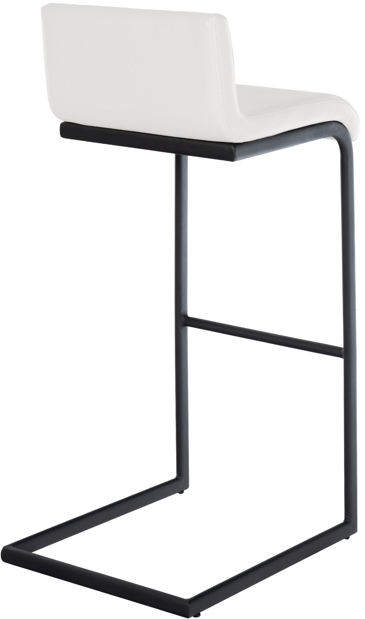 2-pk barkrakker Newport, svart metallunderstell
