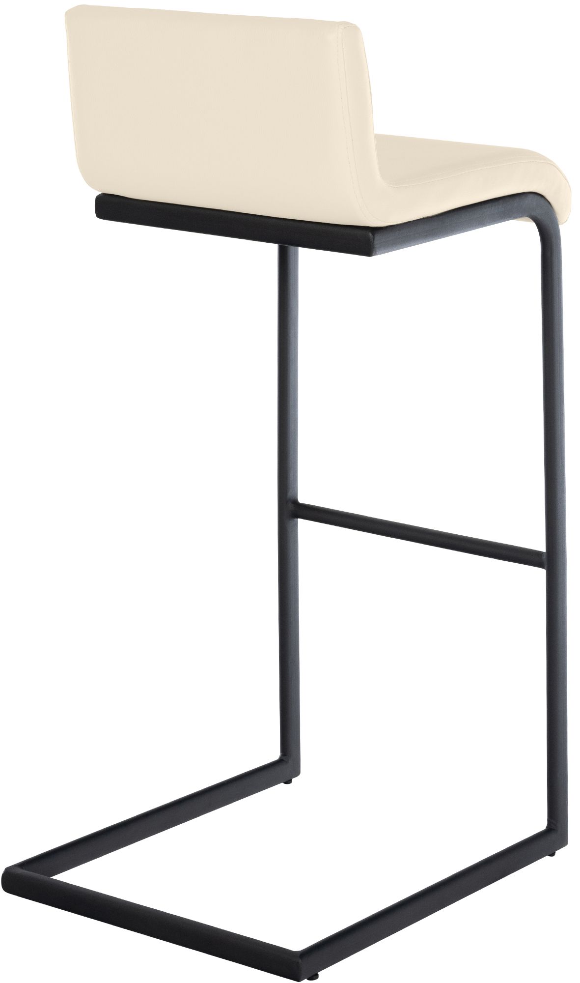 2-pk barkrakker Newport, svart metallunderstell