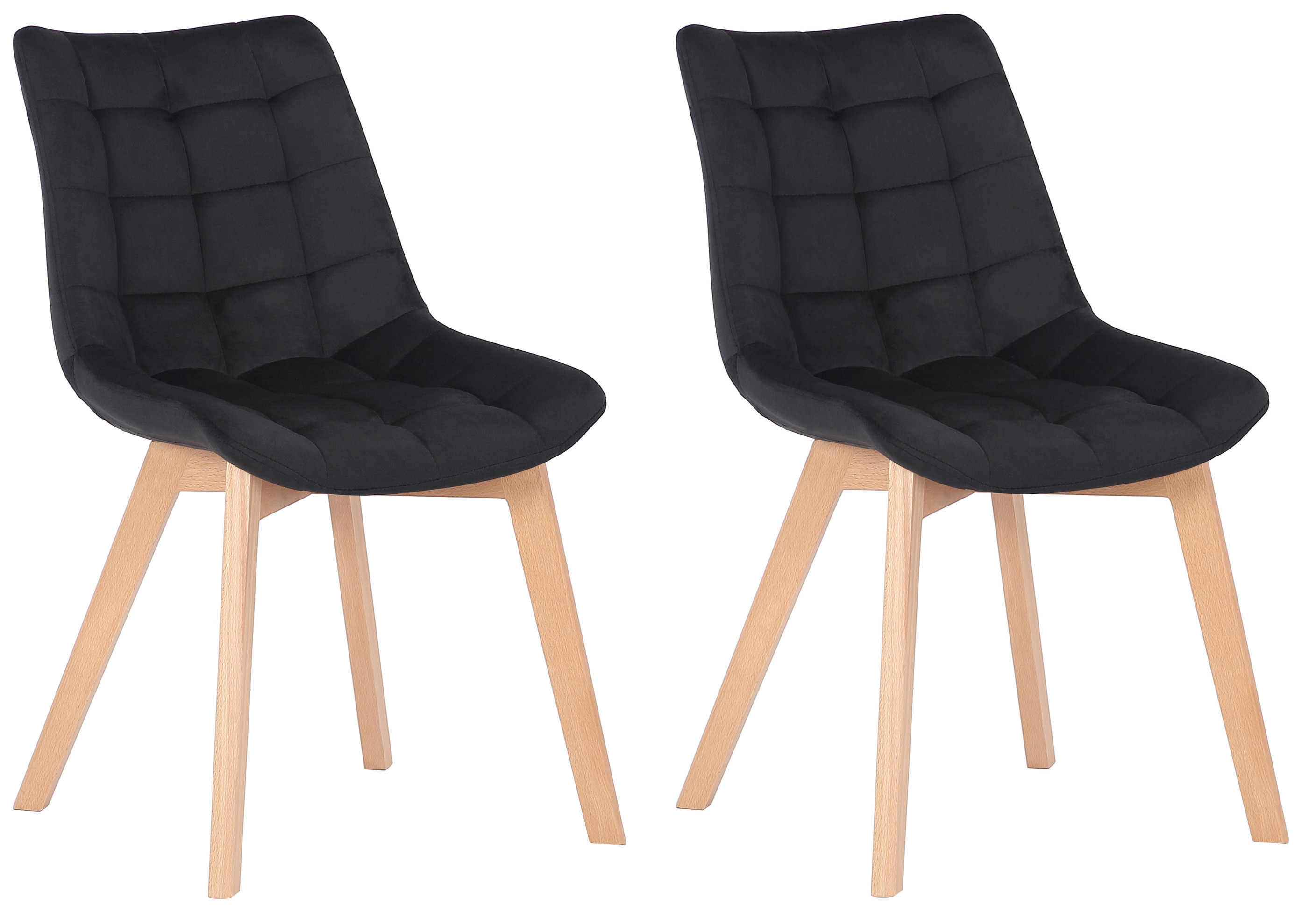 2pc Spisestoler Passaic Velvet
