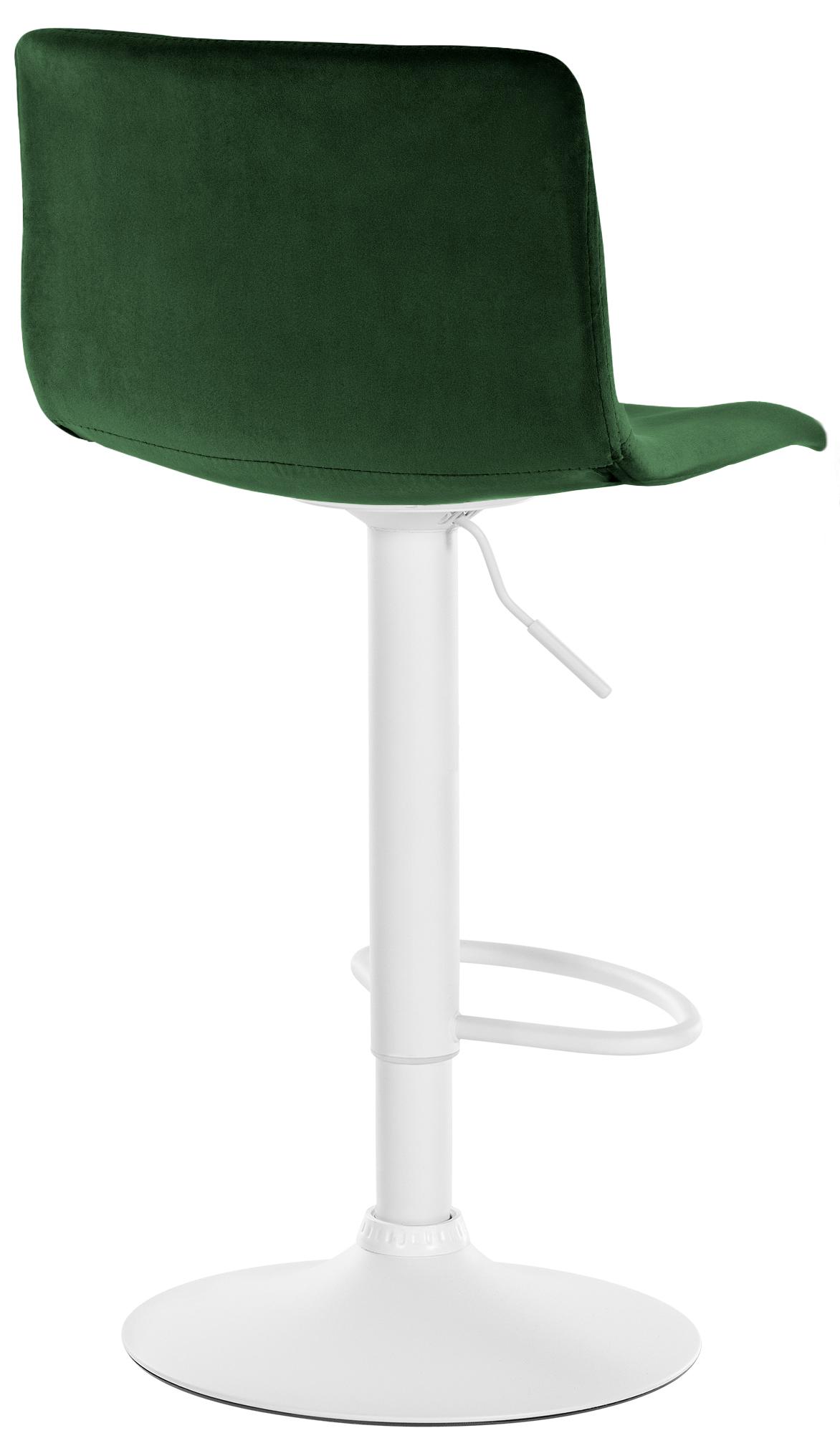 Hover barstol i fløyel