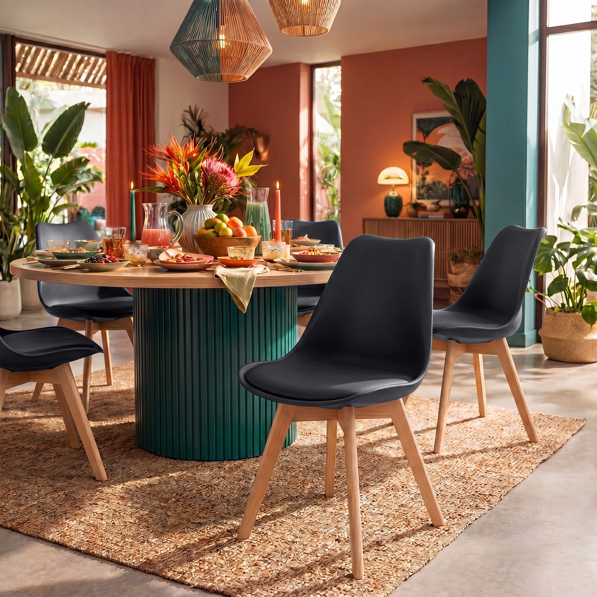 Spisestol Linares &ndash; komfortabel design for moderne hjem
