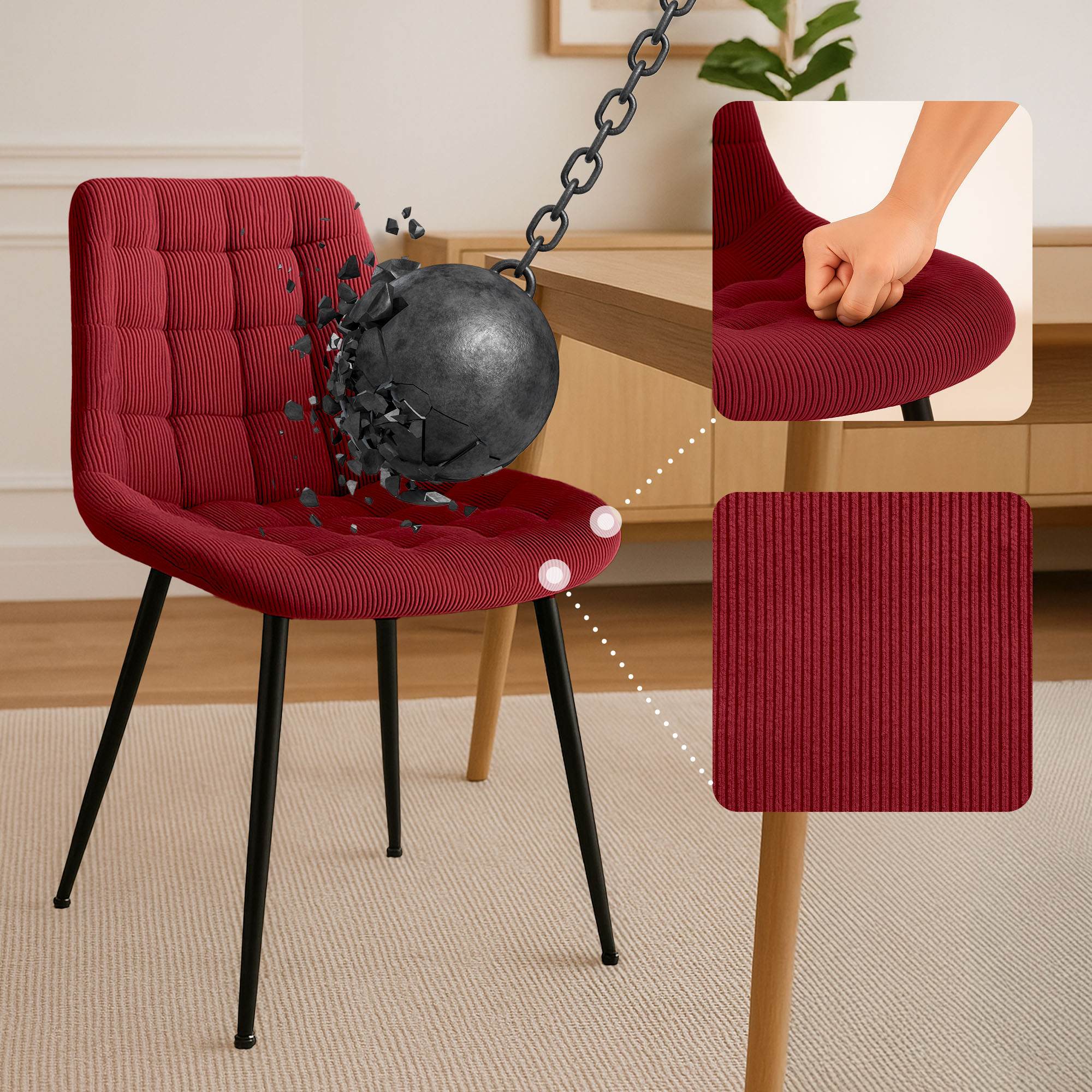 Spisestol Sardna Cord