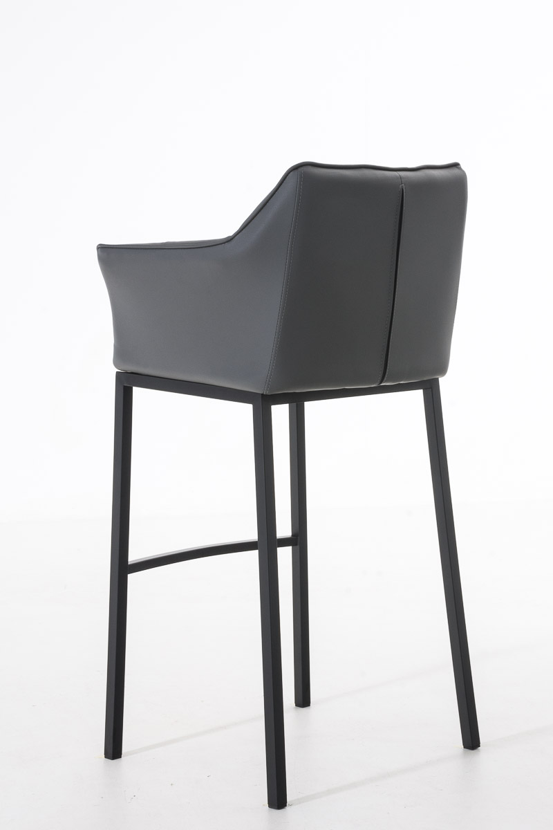 Barstol Damaso skinnlook med firbensramme