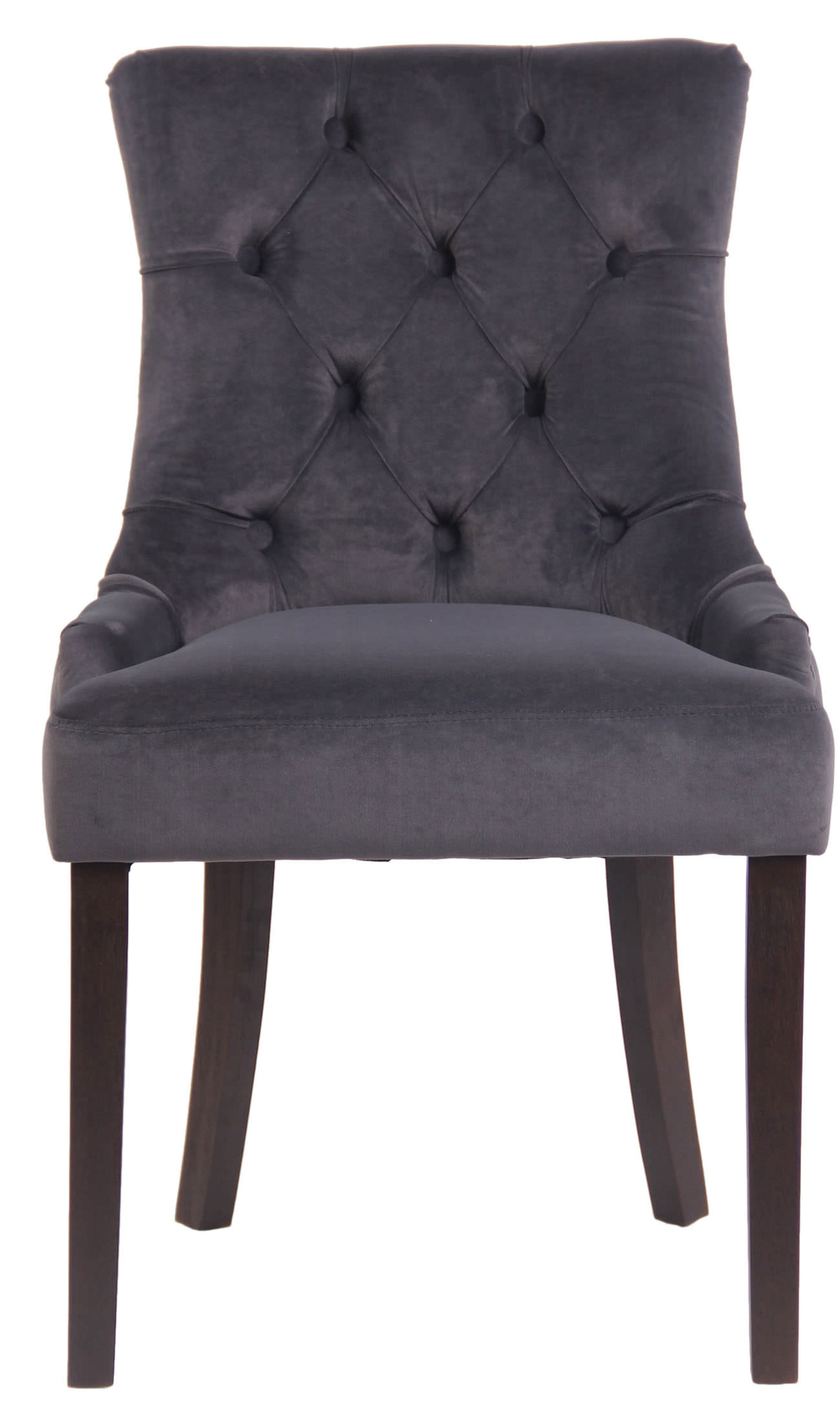 Sett med 4 spisestoler Aberdeen Velvet