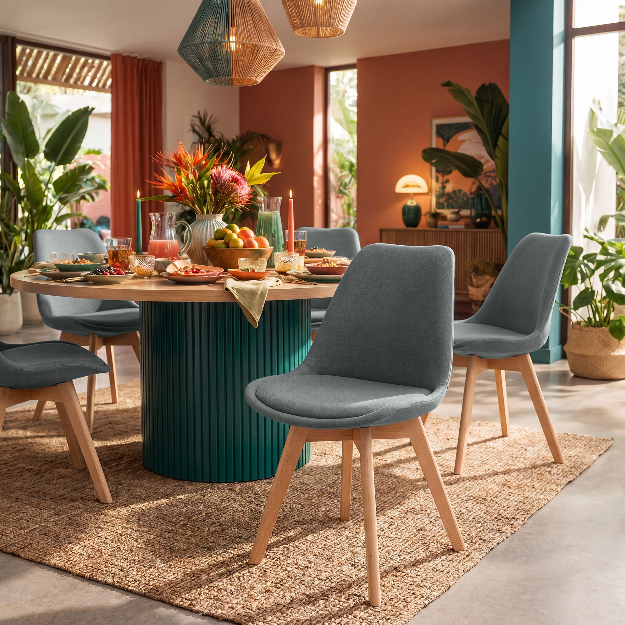 Spisestol Linares &ndash; komfortabel design for moderne hjem