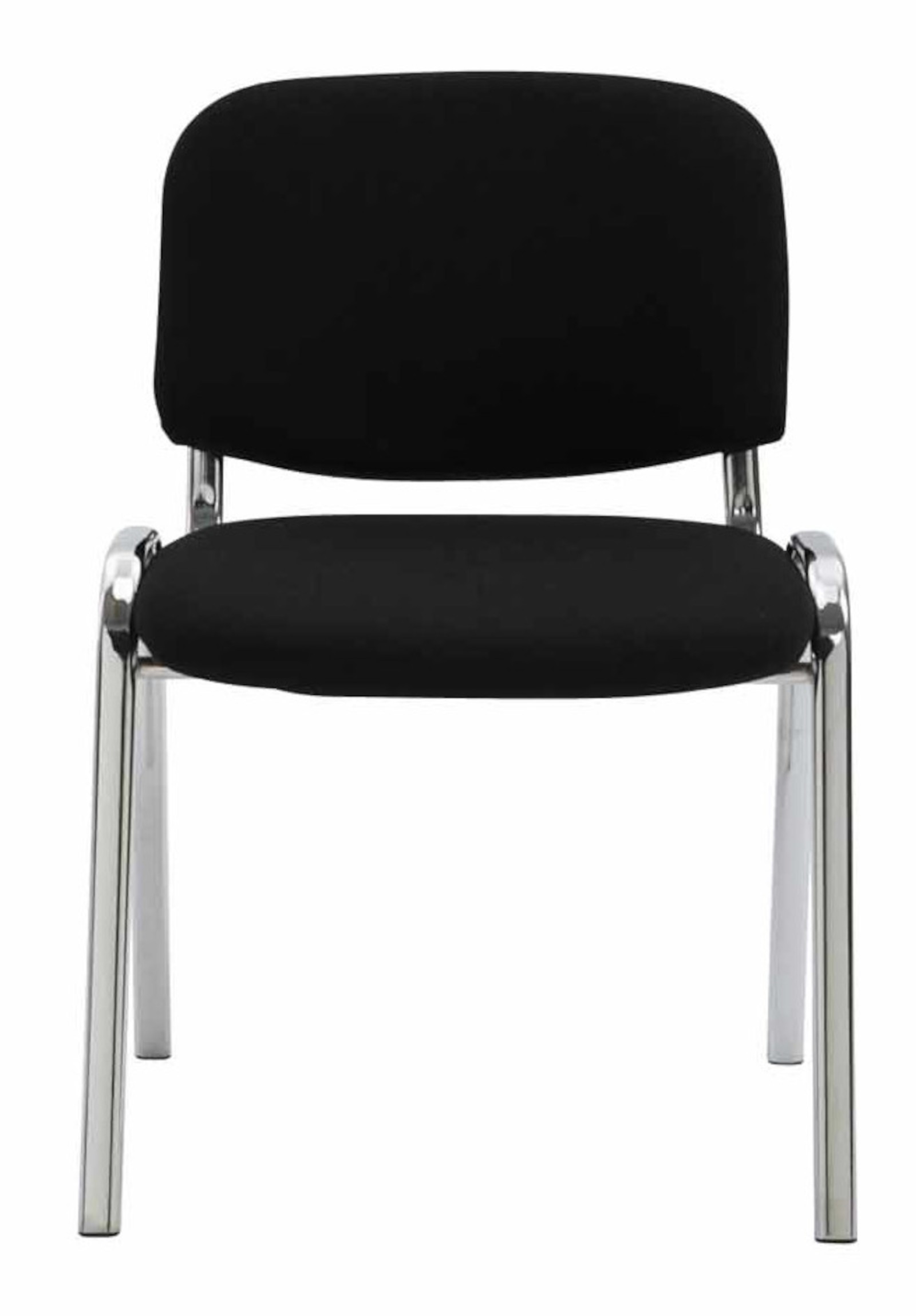 Sett med 4 stoler Ken Chrome stoff