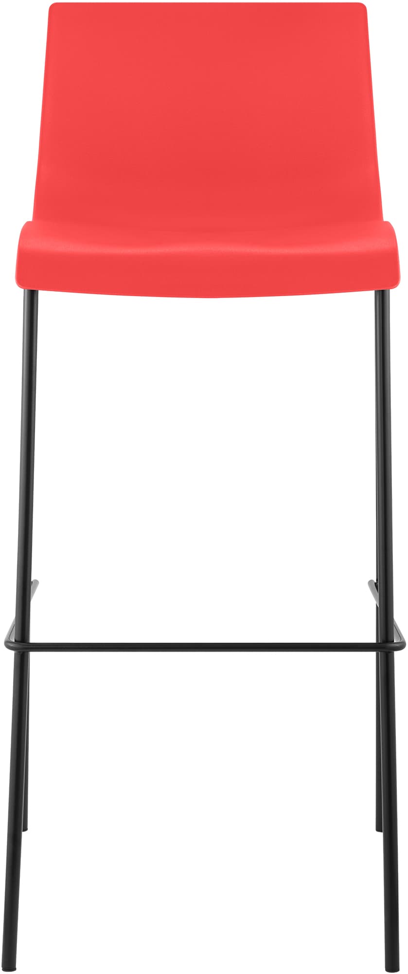 2-pk barstoler Hover i plast, 4-bens understell