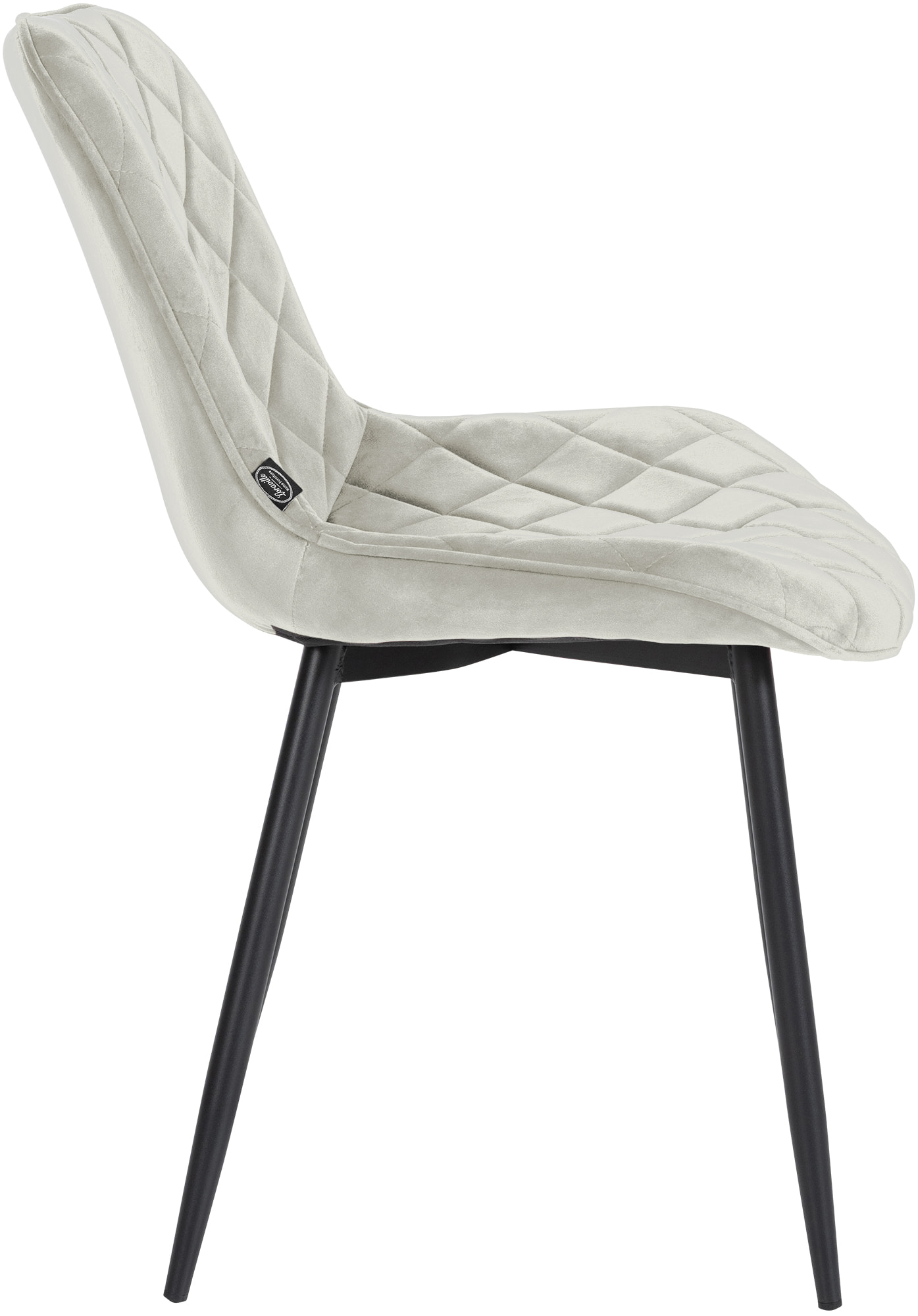 Sett med 4 stoler Springs Velvet