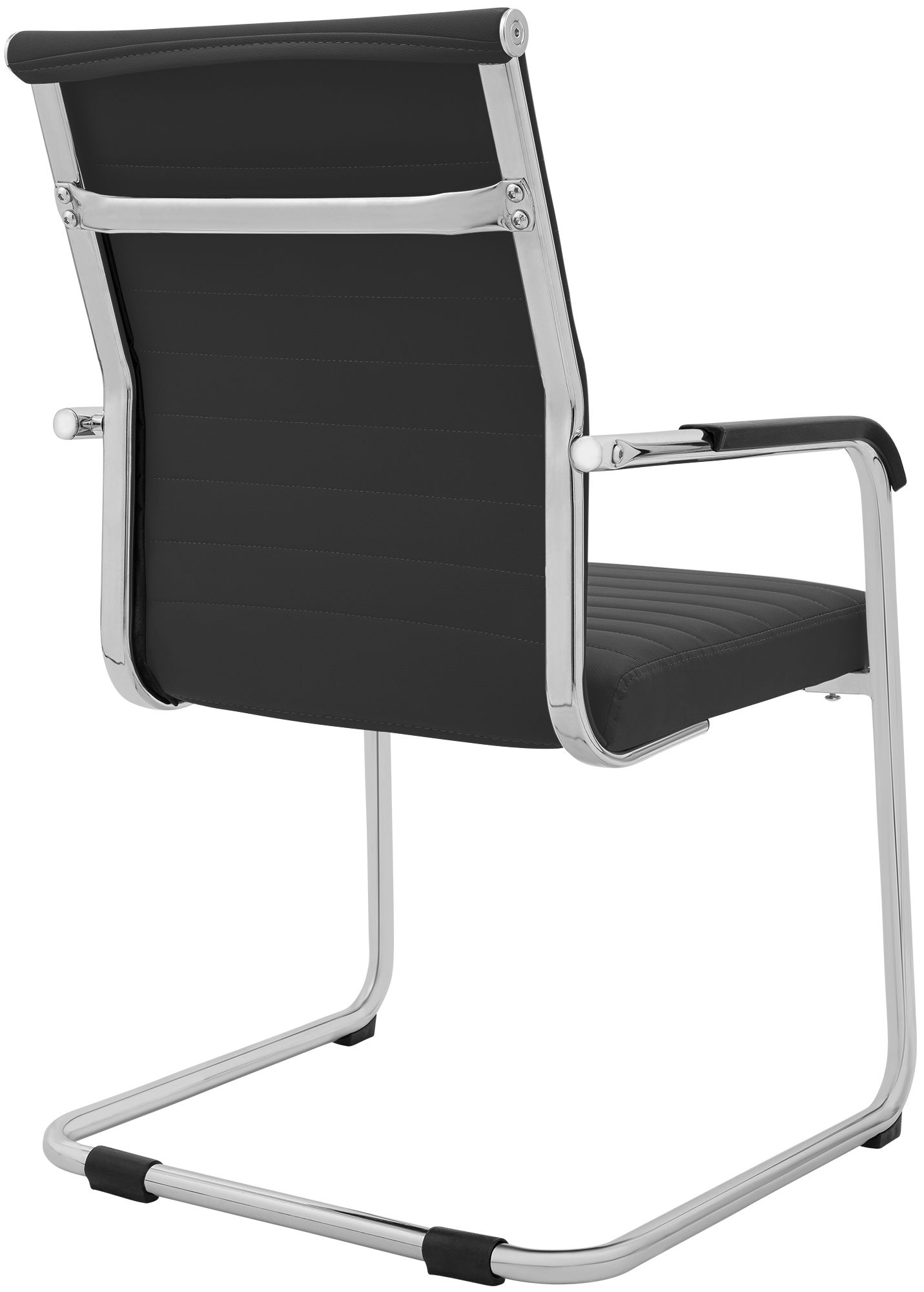 Freischwinger Hakon i skinnlook &ndash; moderne stol med komfort og stil til spiseplassen din