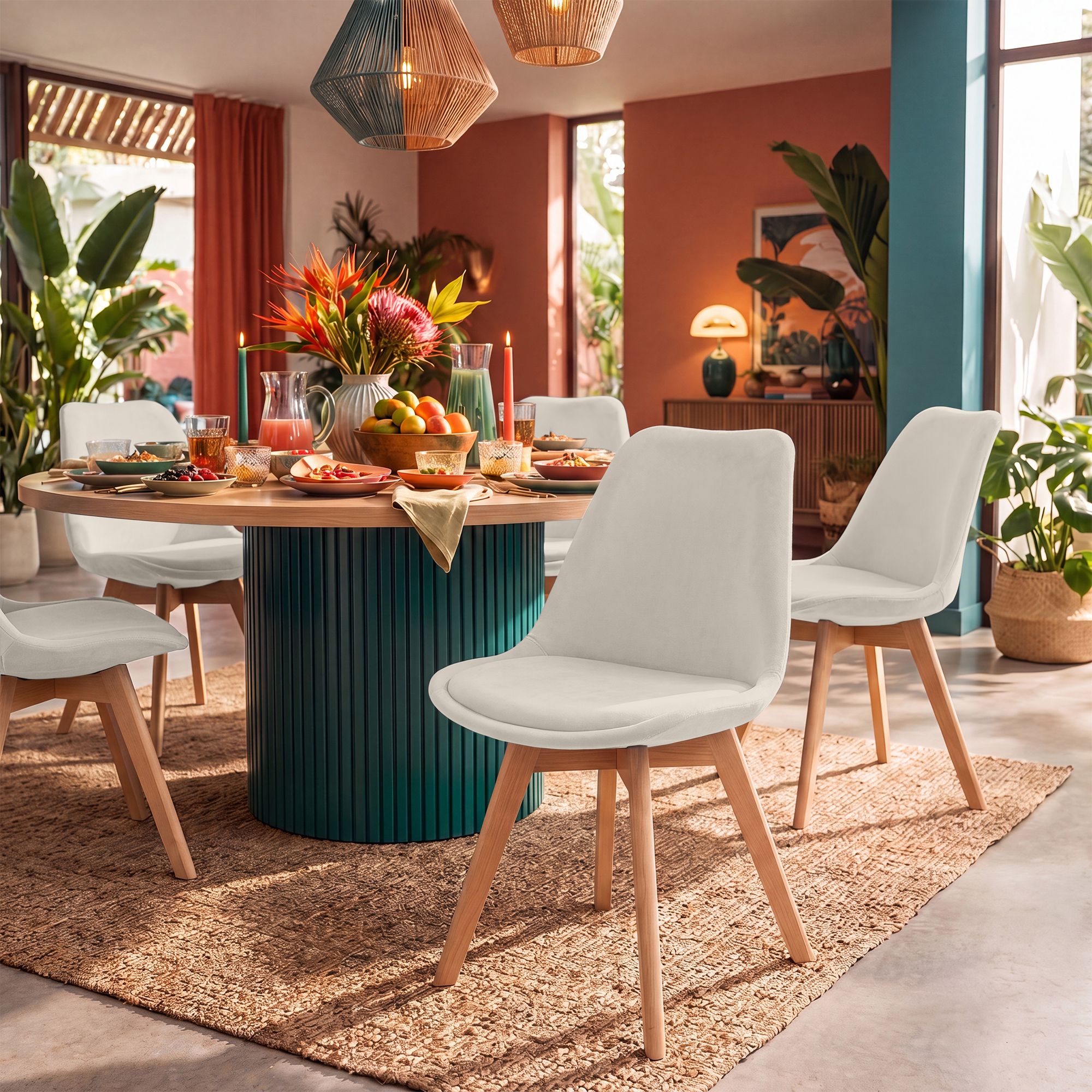 Spisestol Linares &ndash; komfortabel design for moderne hjem