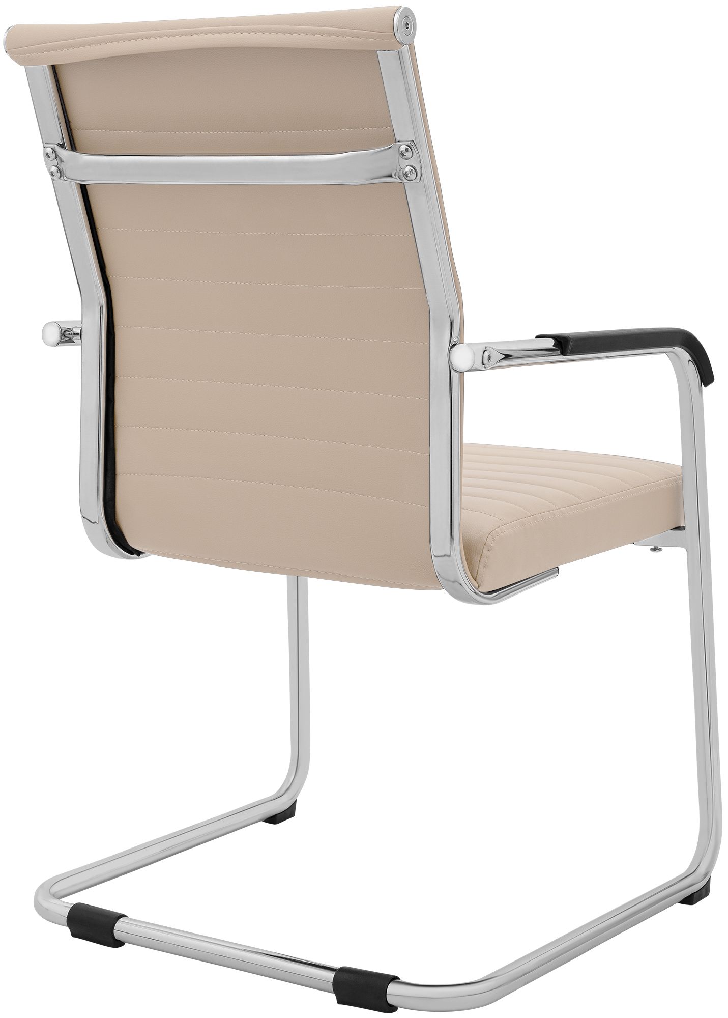 Freischwinger Hakon i skinnlook &ndash; moderne stol med komfort og stil til spiseplassen din