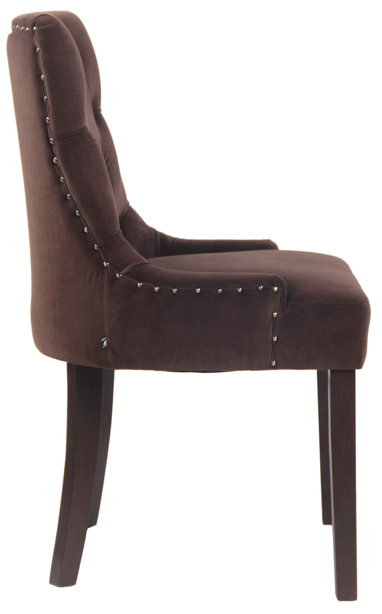 Sett med 4 spisestoler Aberdeen Velvet