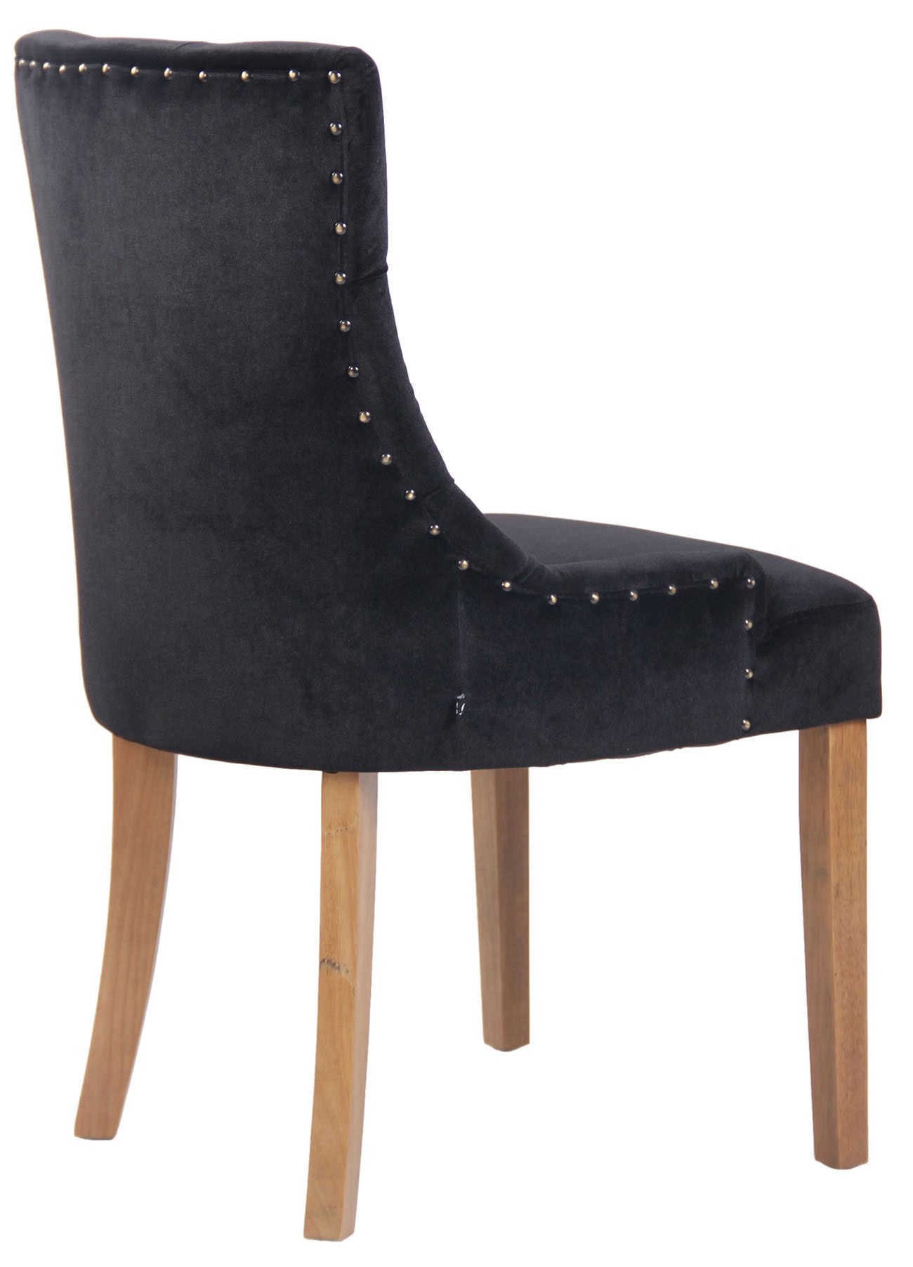 Sett med 4 spisestoler Aberdeen Velvet