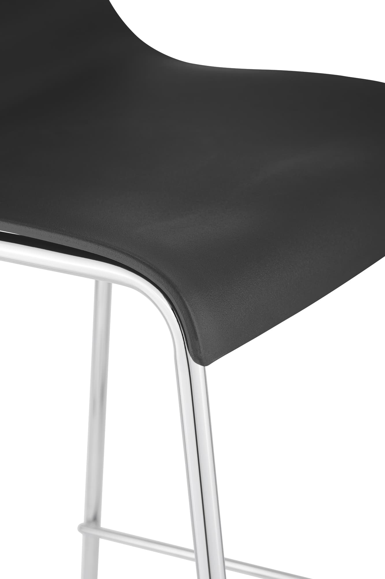 Hover barstol, plast, 4-ben design