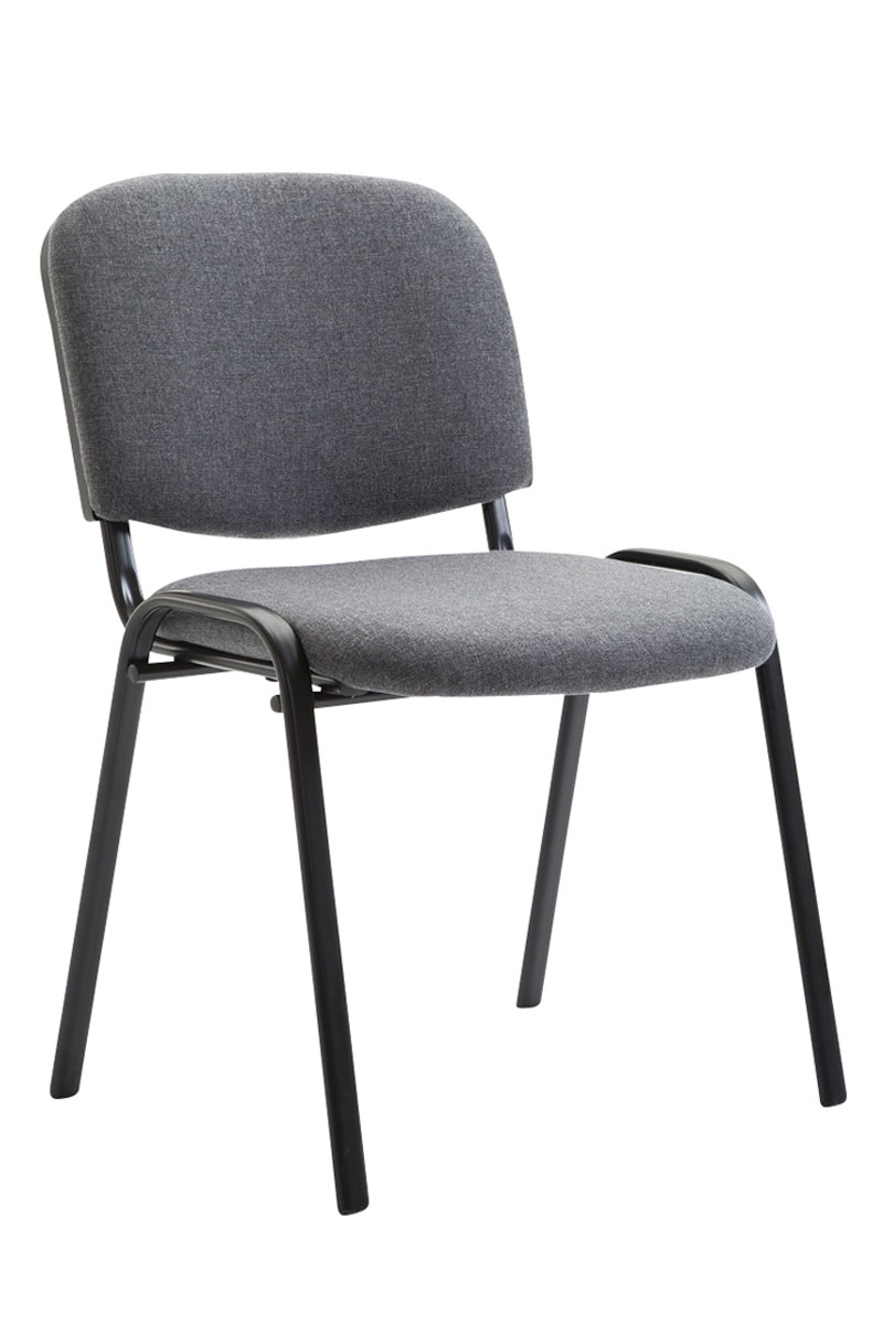 Sett med 6 besøksstoler Ken stoff