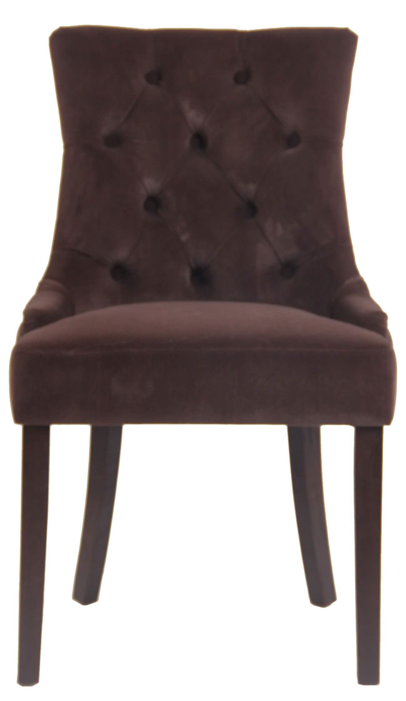 Sett med 4 spisestoler Aberdeen Velvet