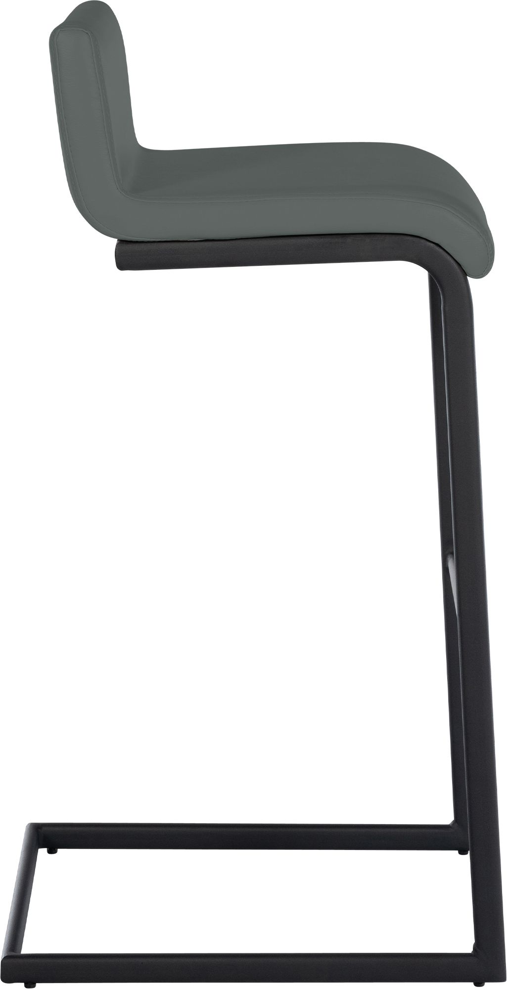 2-pk barkrakker Newport, svart metallunderstell