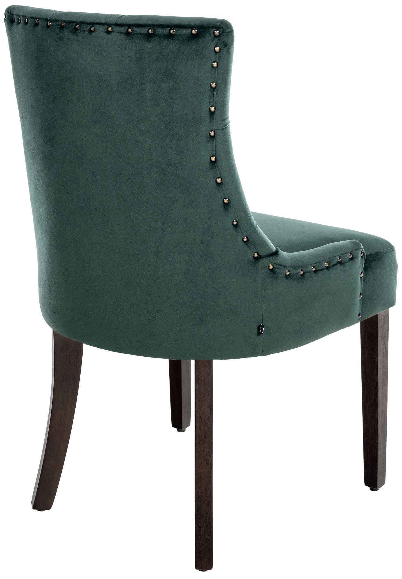 Sett med 4 spisestoler Aberdeen Velvet