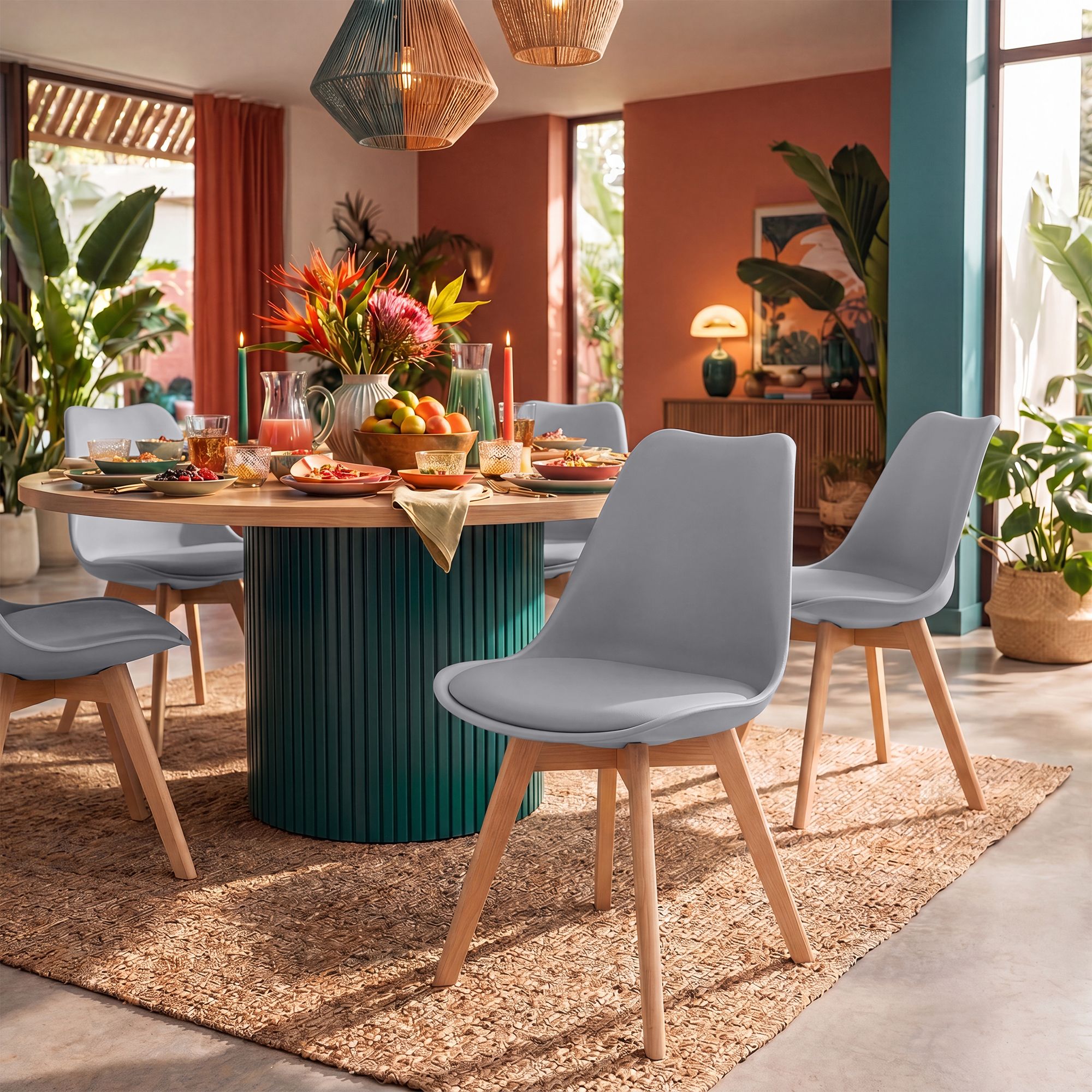 Spisestol Linares &ndash; komfortabel design for moderne hjem