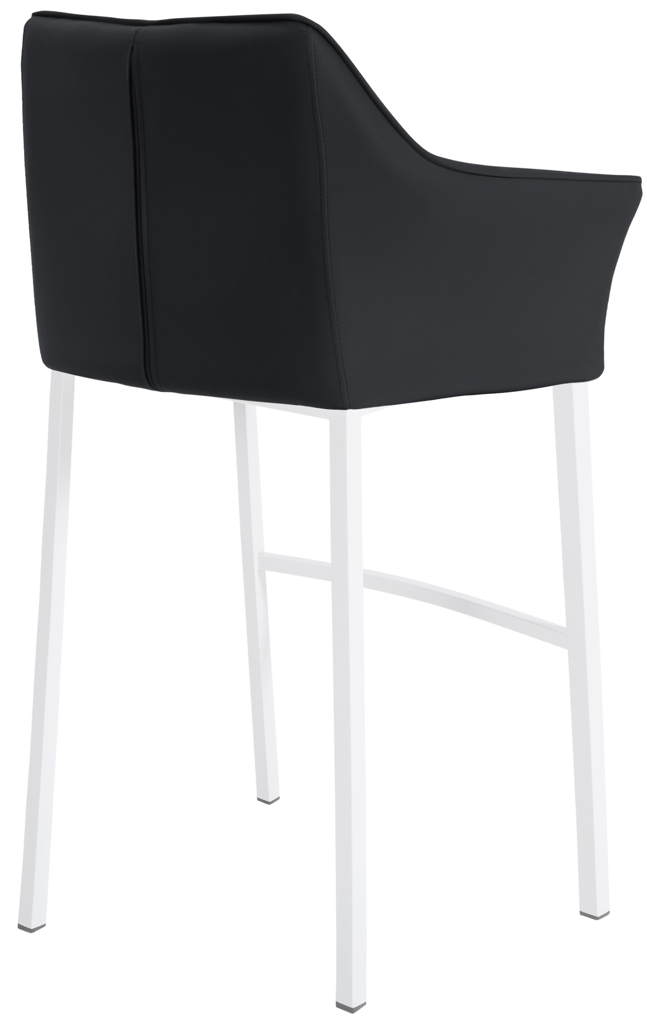 Barstol Damaso skinnlook med firbensramme