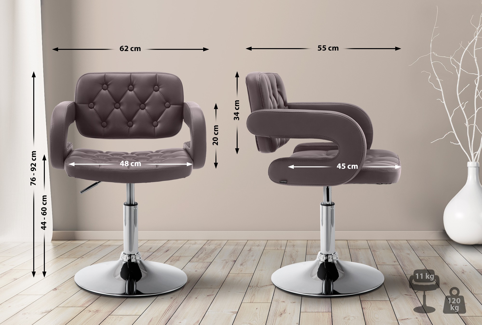 Lounger Dublin Kunstlær