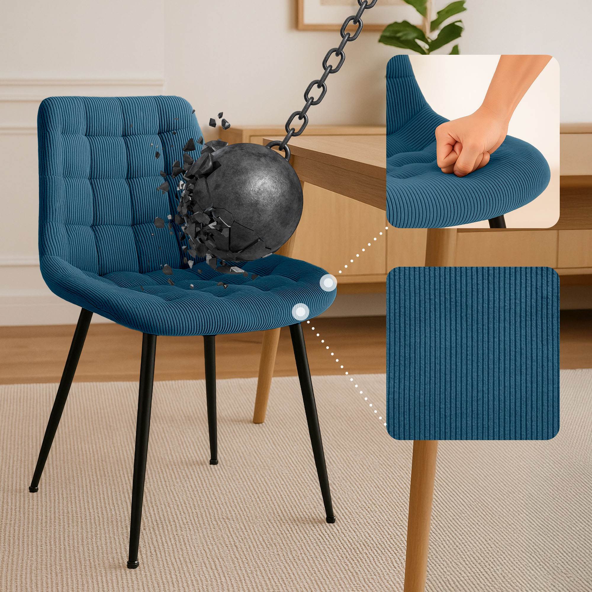 Spisestol Sardna Cord