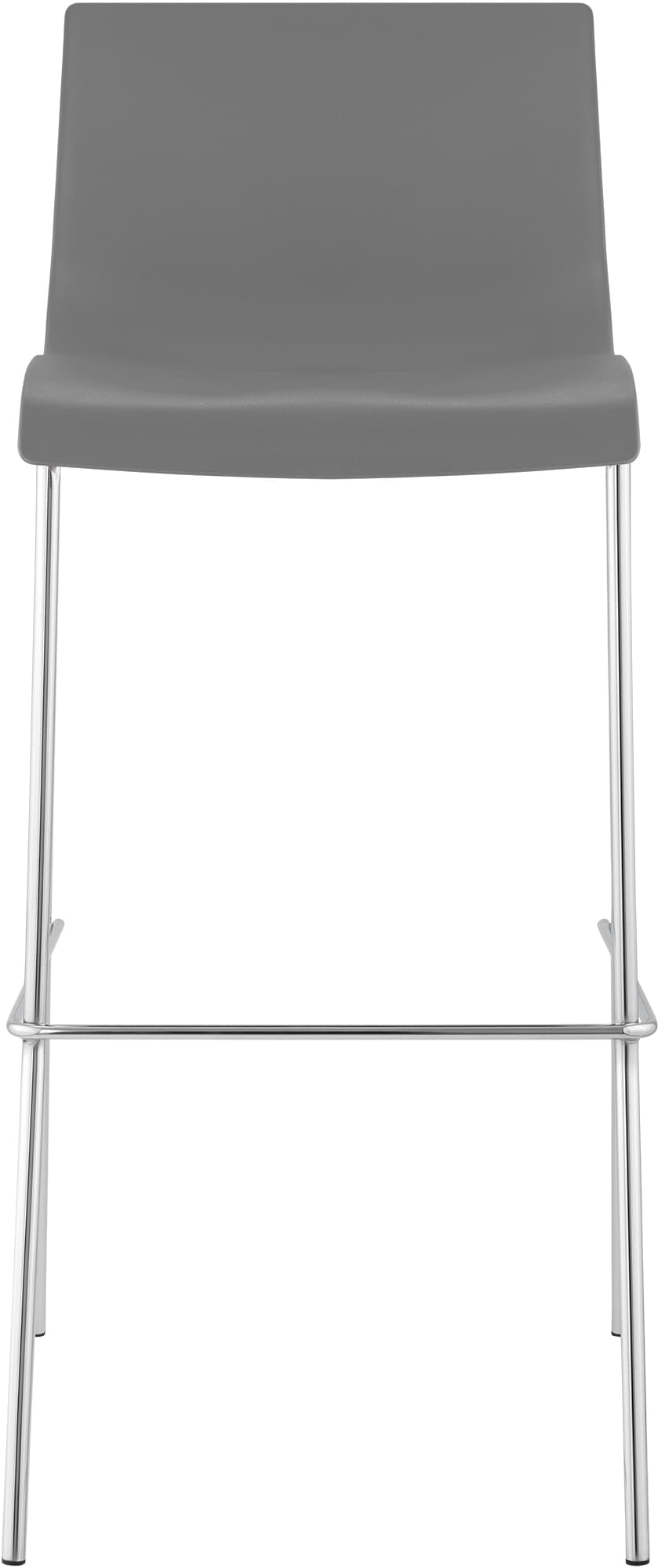 2-pk barstoler Hover i plast, 4-bens understell