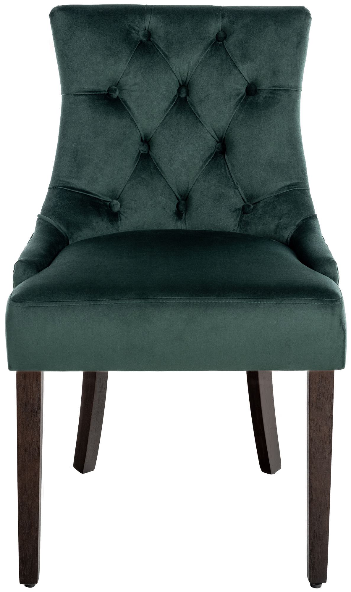 Sett med 4 spisestoler Aberdeen Velvet