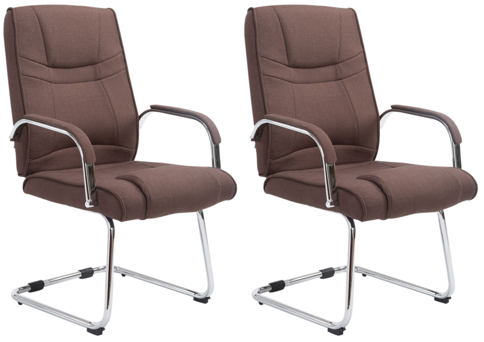 Sett med 2 utfellbare stoler Attila Fabric