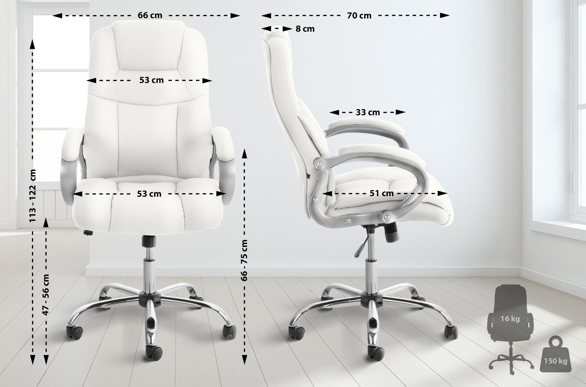 Kontorstol XL Apoll