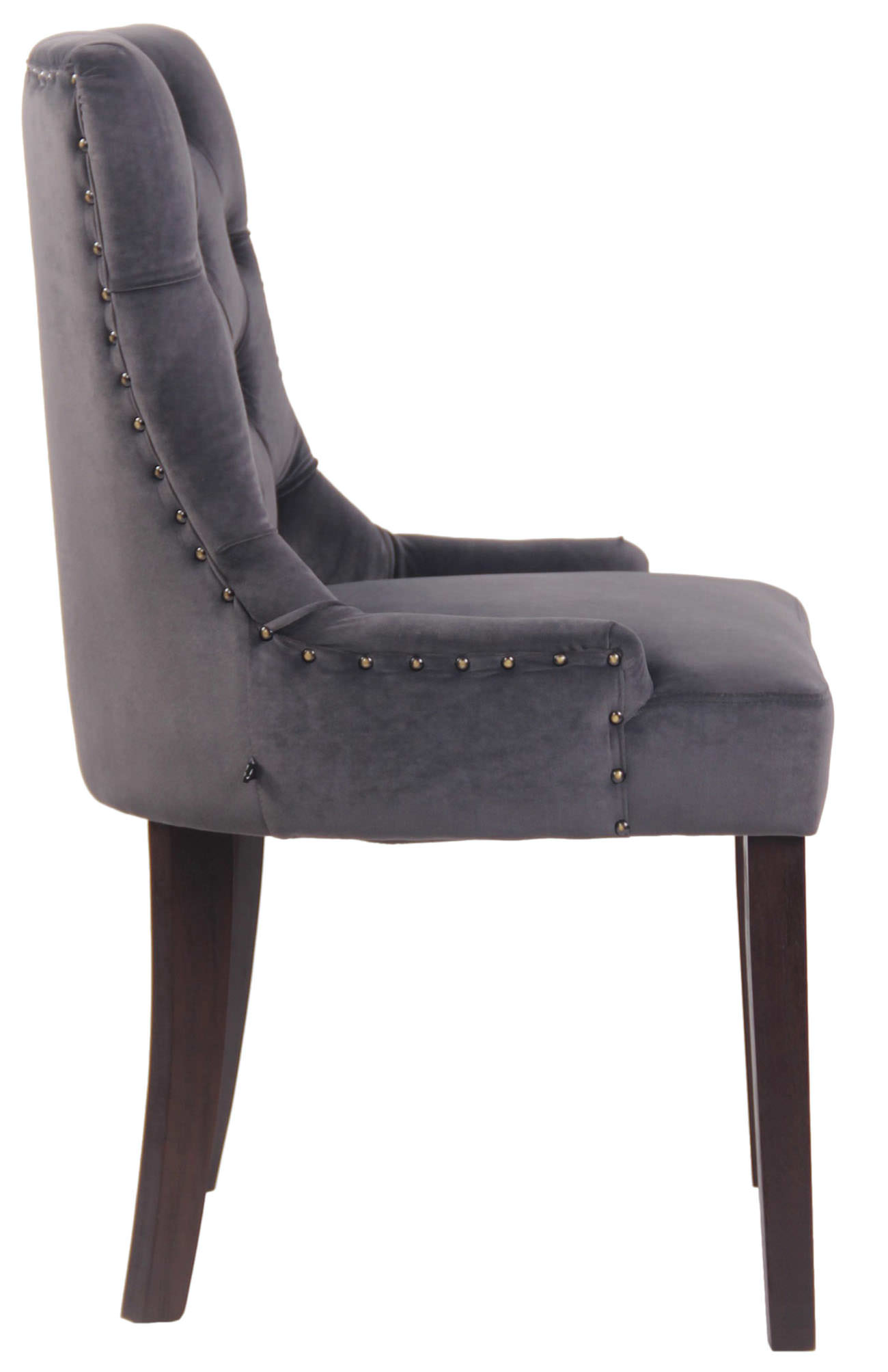 Sett med 4 spisestoler Aberdeen Velvet