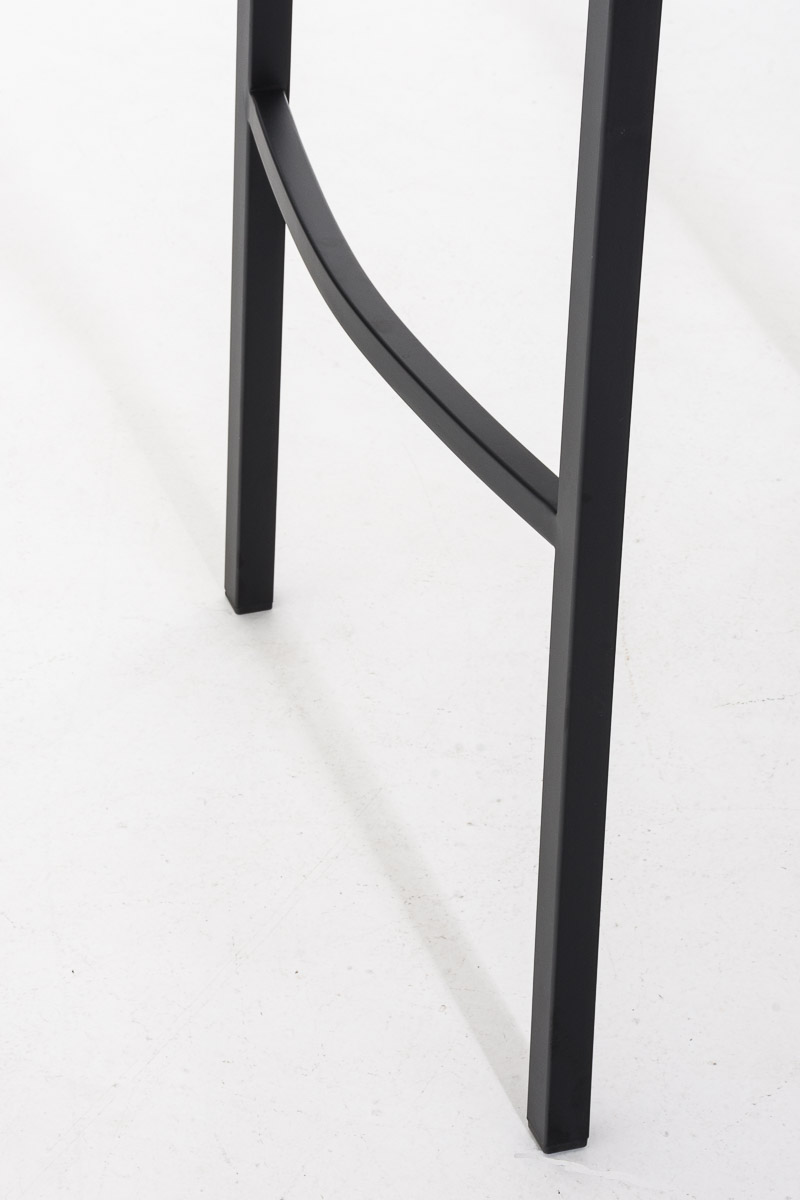 Barstol Damaso skinnlook med firbensramme