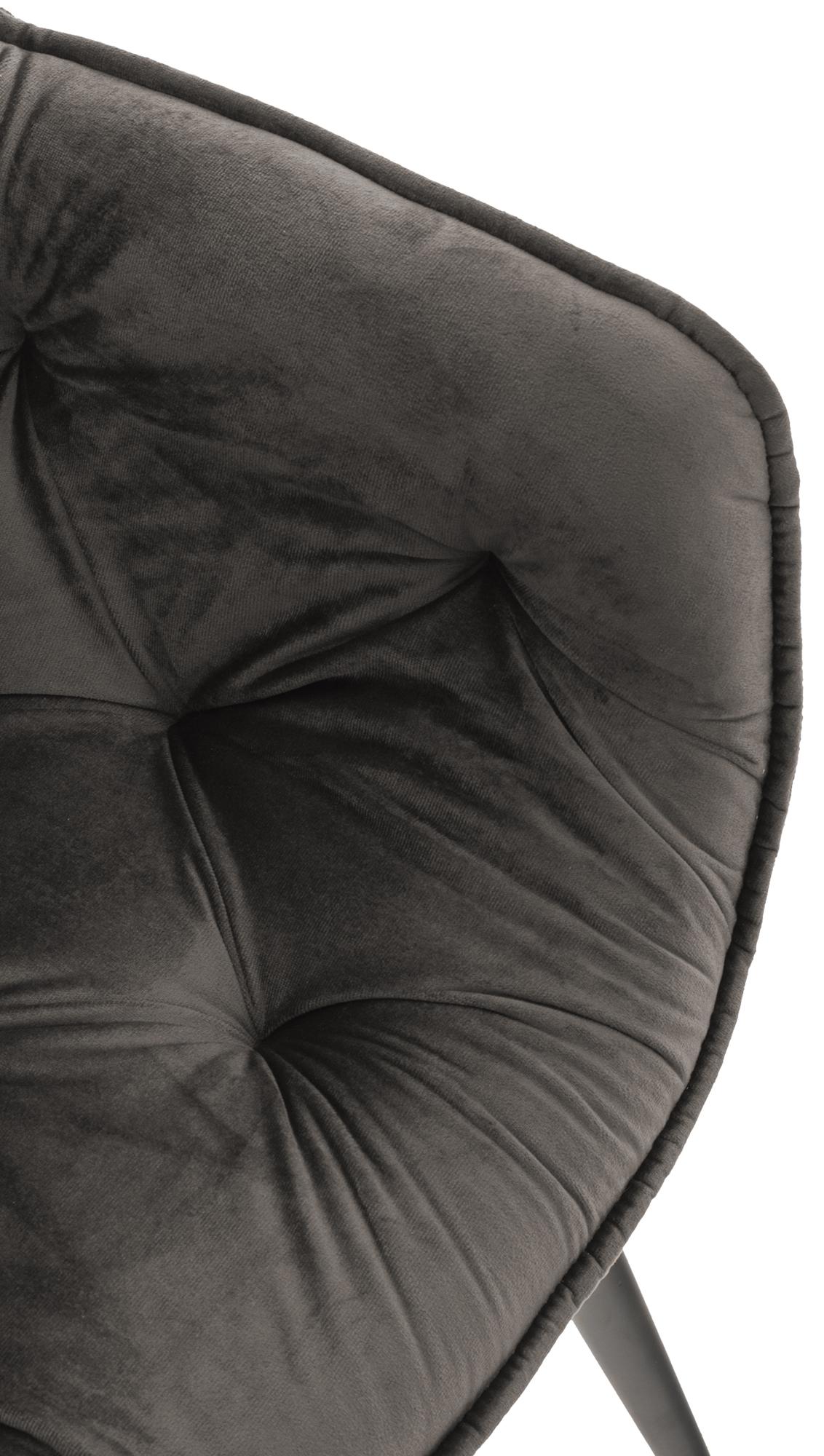 Sett med 4 stoler Tanna Velvet