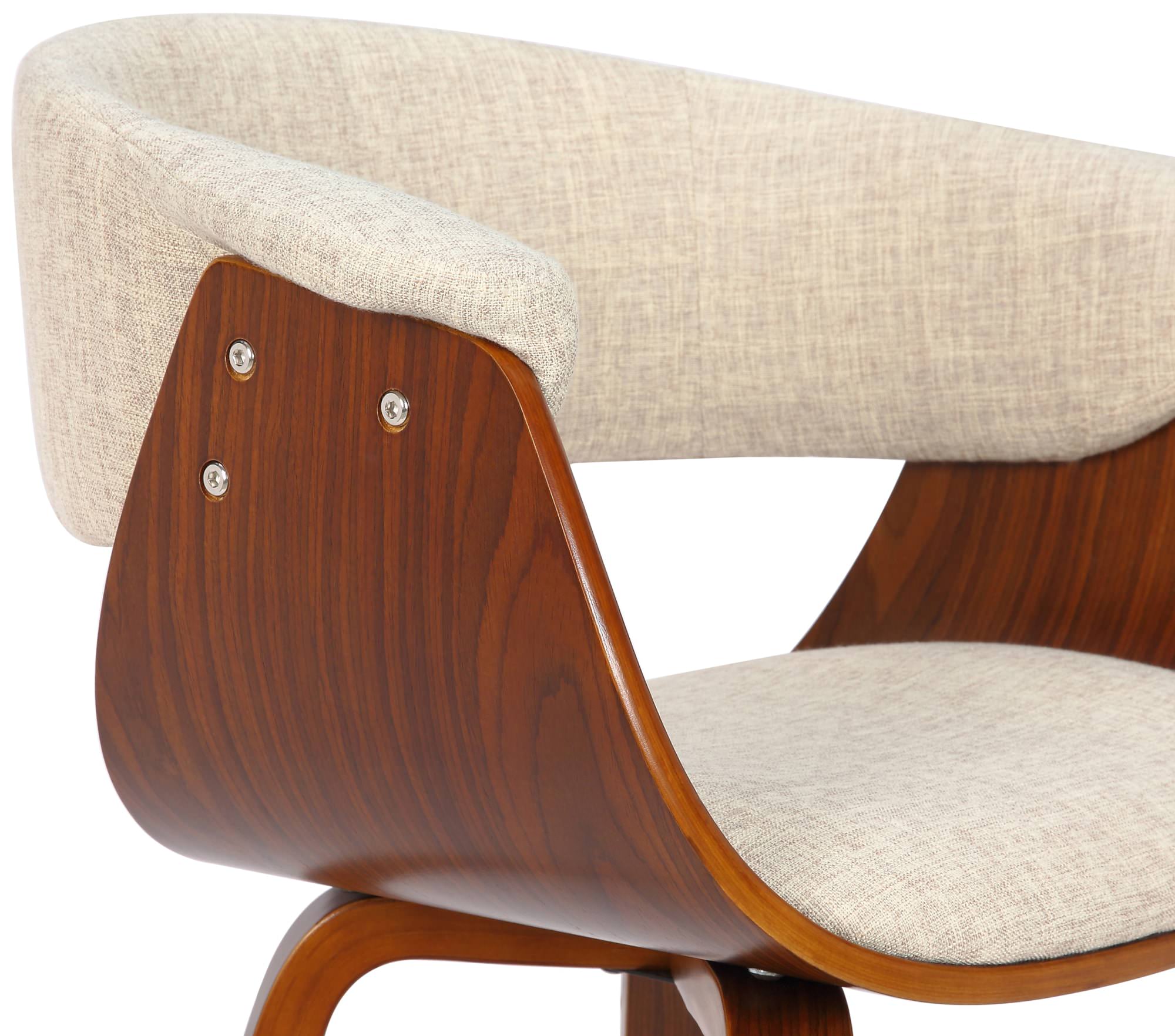 2 stk. spisestuestoler Bruce stoff
