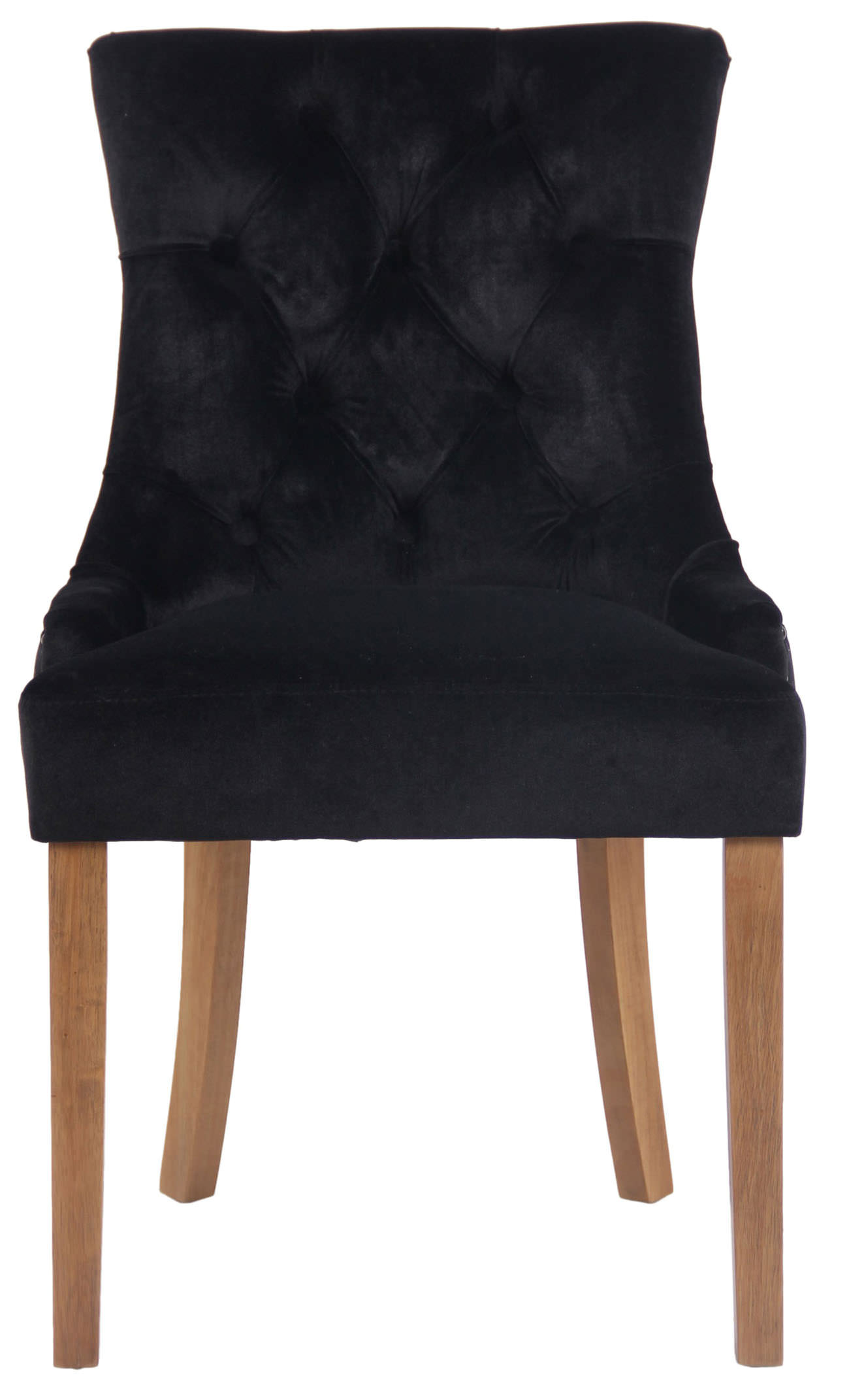 Sett med 4 spisestoler Aberdeen Velvet