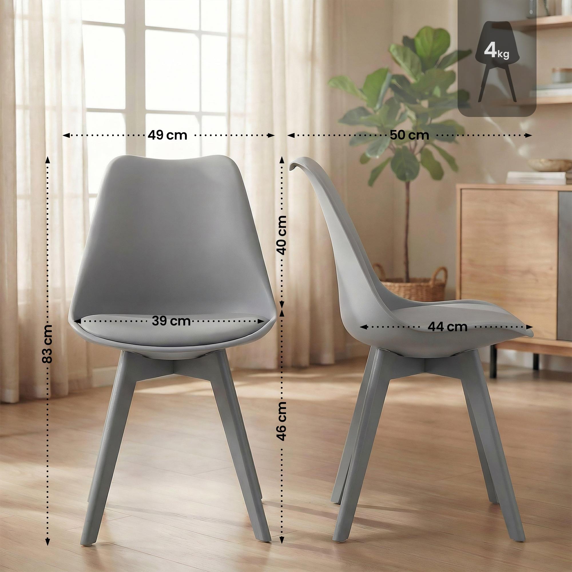 Spisestol Linares &ndash; komfortabel design for moderne hjem