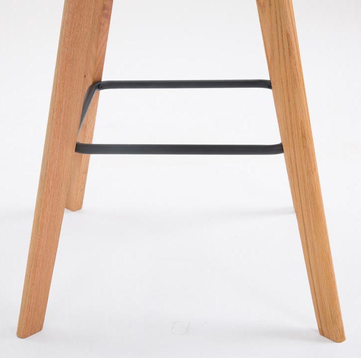 Sett med 2 barstoler Metz i kunstskinn