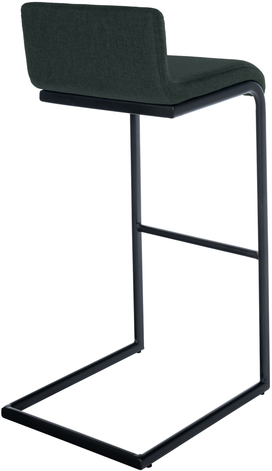 2-pk barkrakker Newport, svart metallunderstell