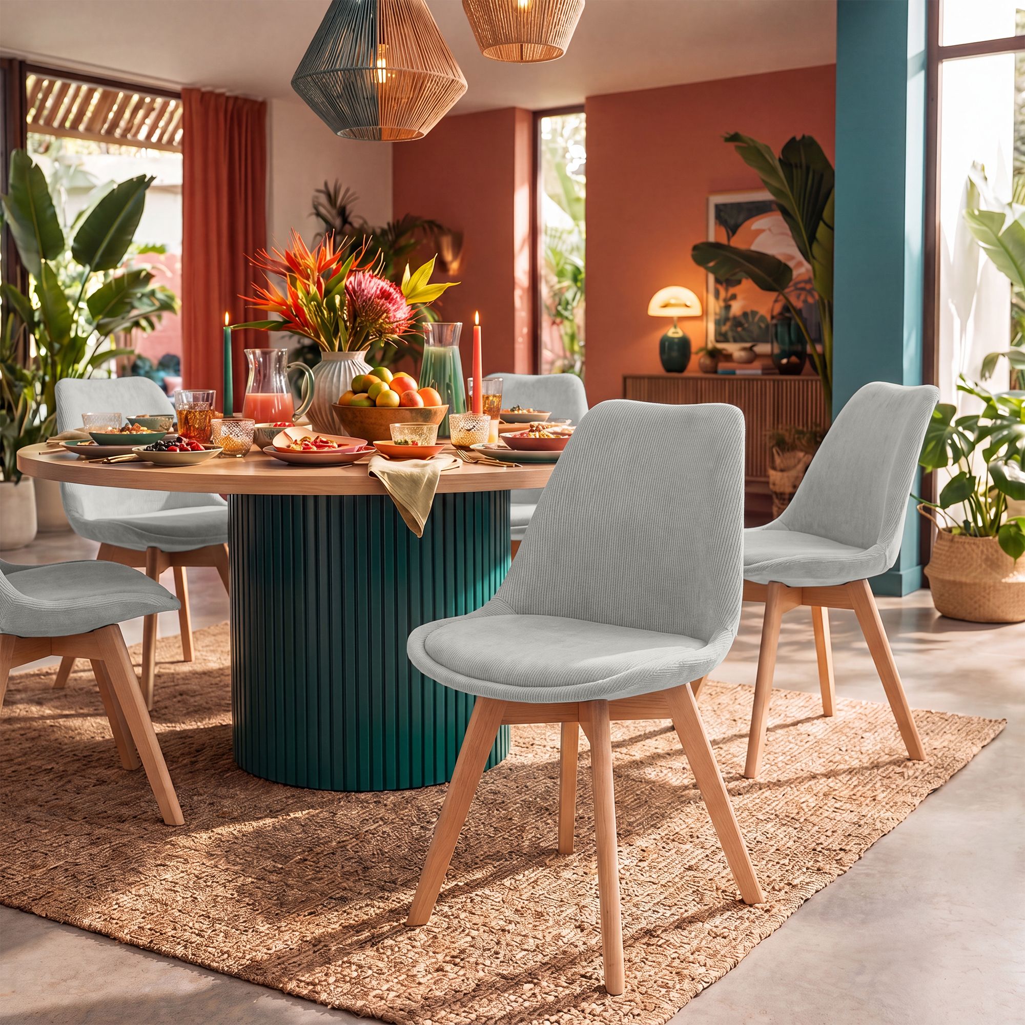 Spisestol Linares &ndash; komfortabel design for moderne hjem