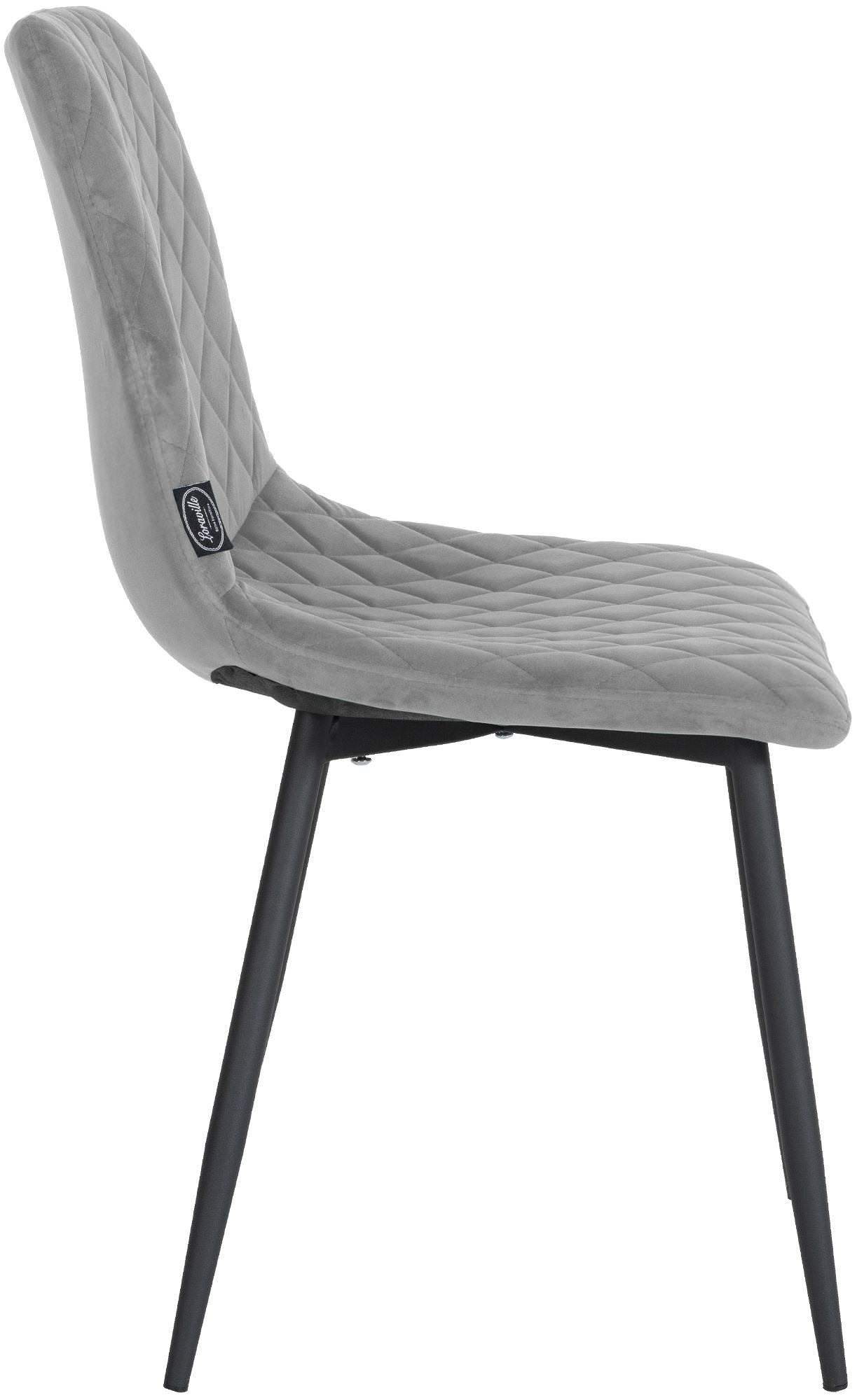 Sett med 4 stoler Telde Velvet