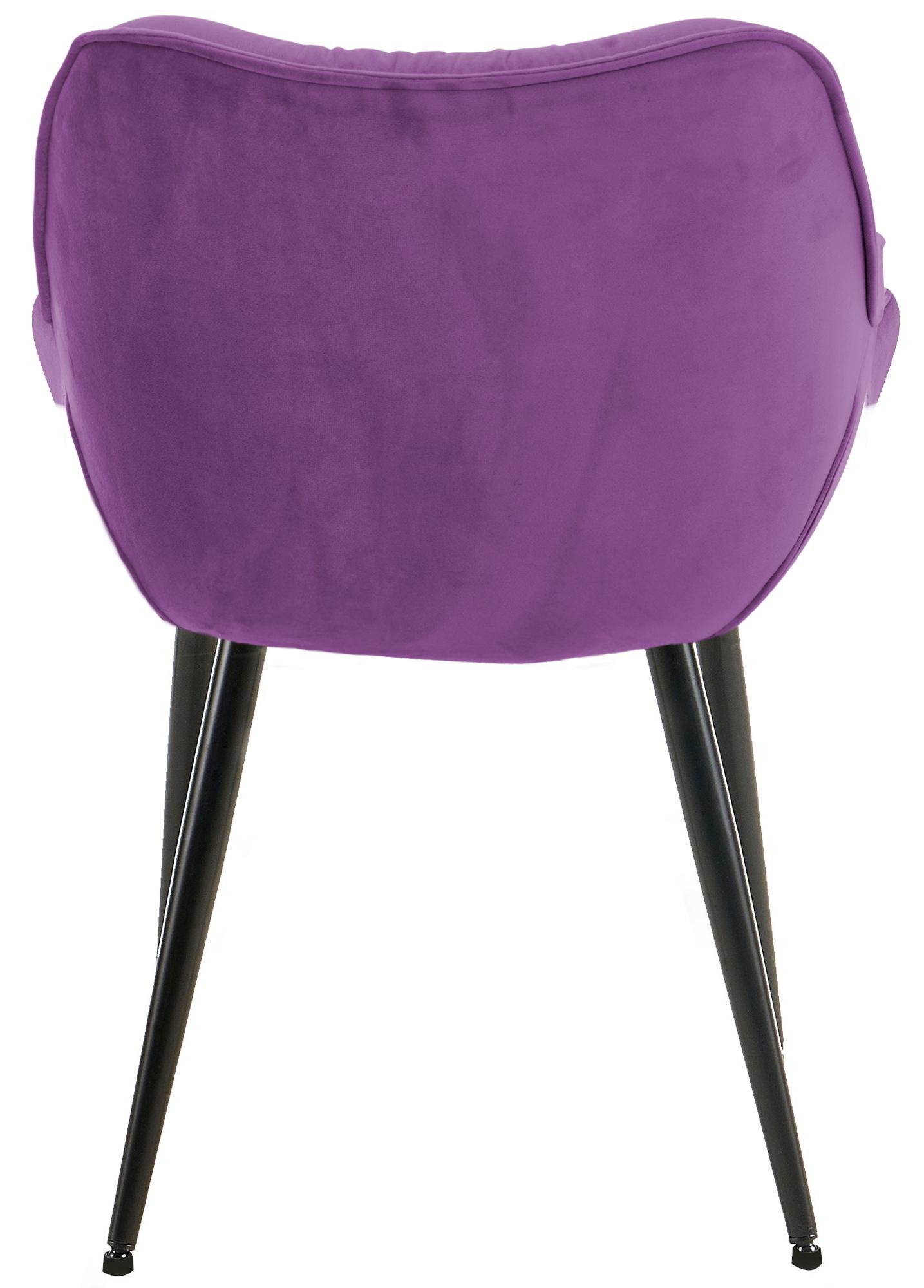 Sett med 4 stoler Tanna Velvet