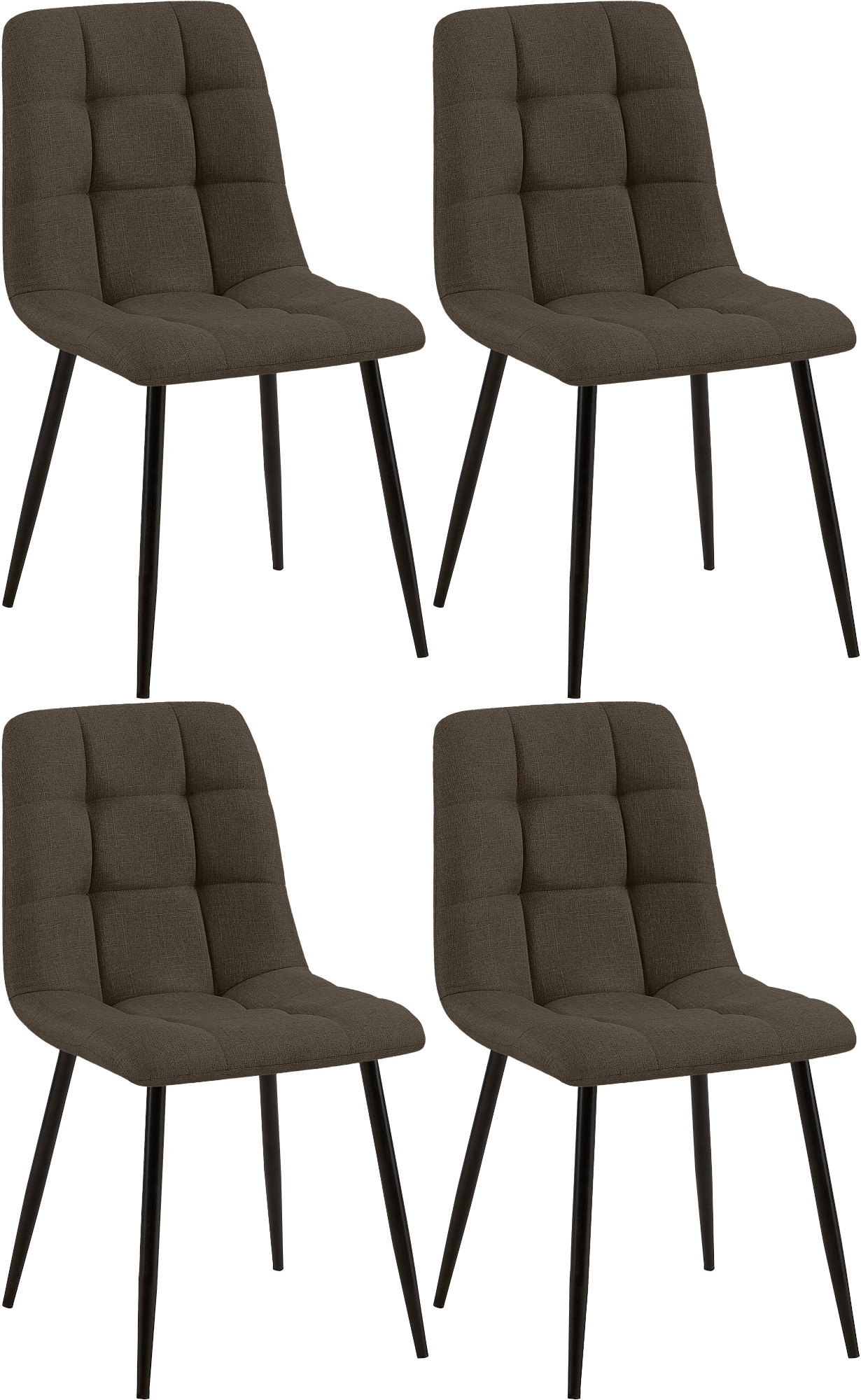 Sett med 4 Tilde spisestuestoler