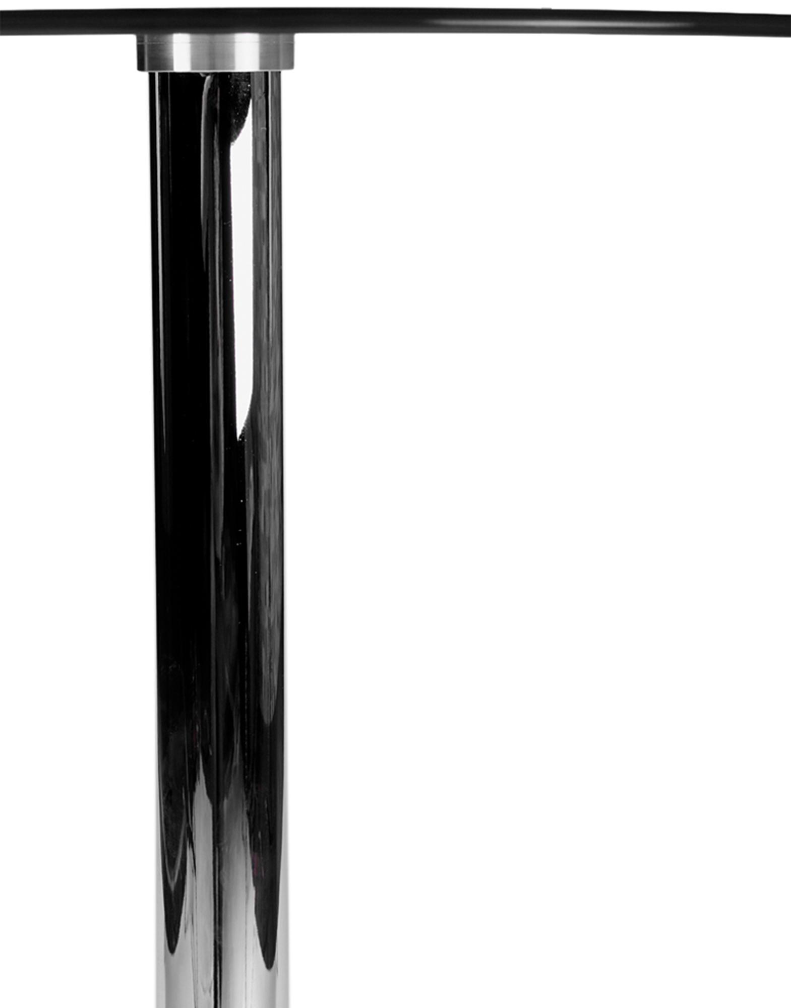 runder Glastisch Höhe 105 cm