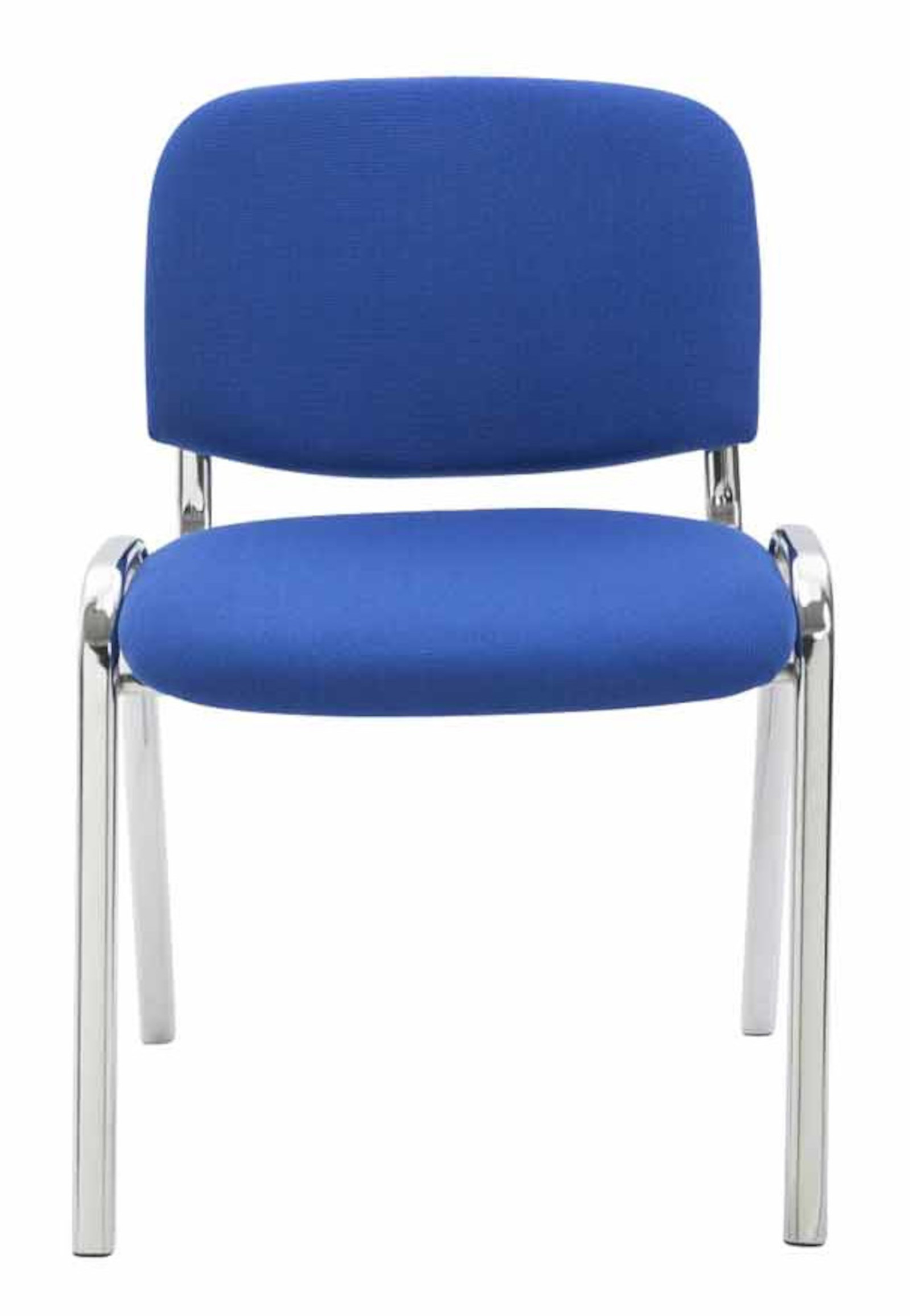 Sett med 4 stoler Ken Chrome stoff