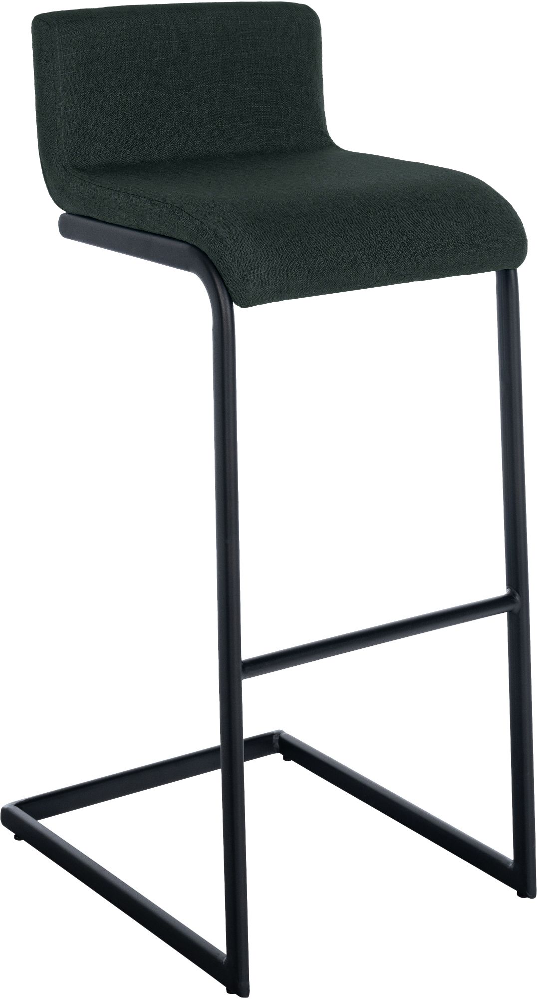 2-pk barkrakker Newport, svart metallunderstell