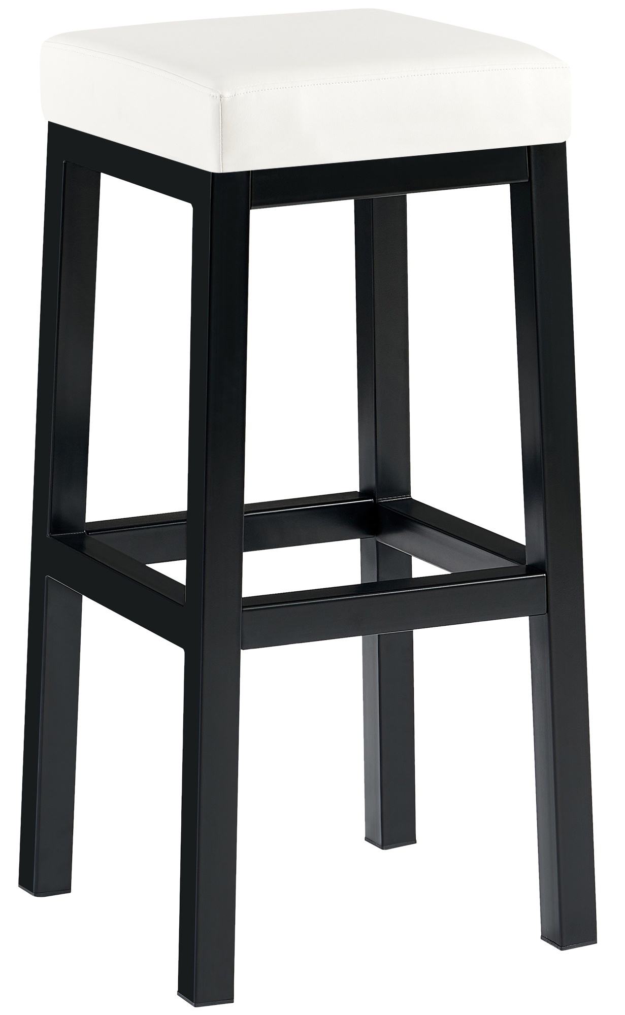 Barstol Taylor setehøyde 83 cm metallramme svart