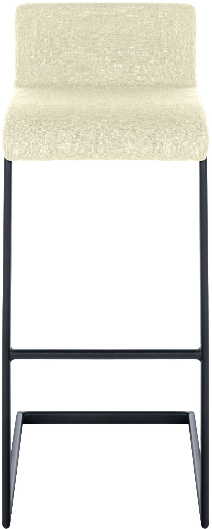2-pk barkrakker Newport, svart metallunderstell