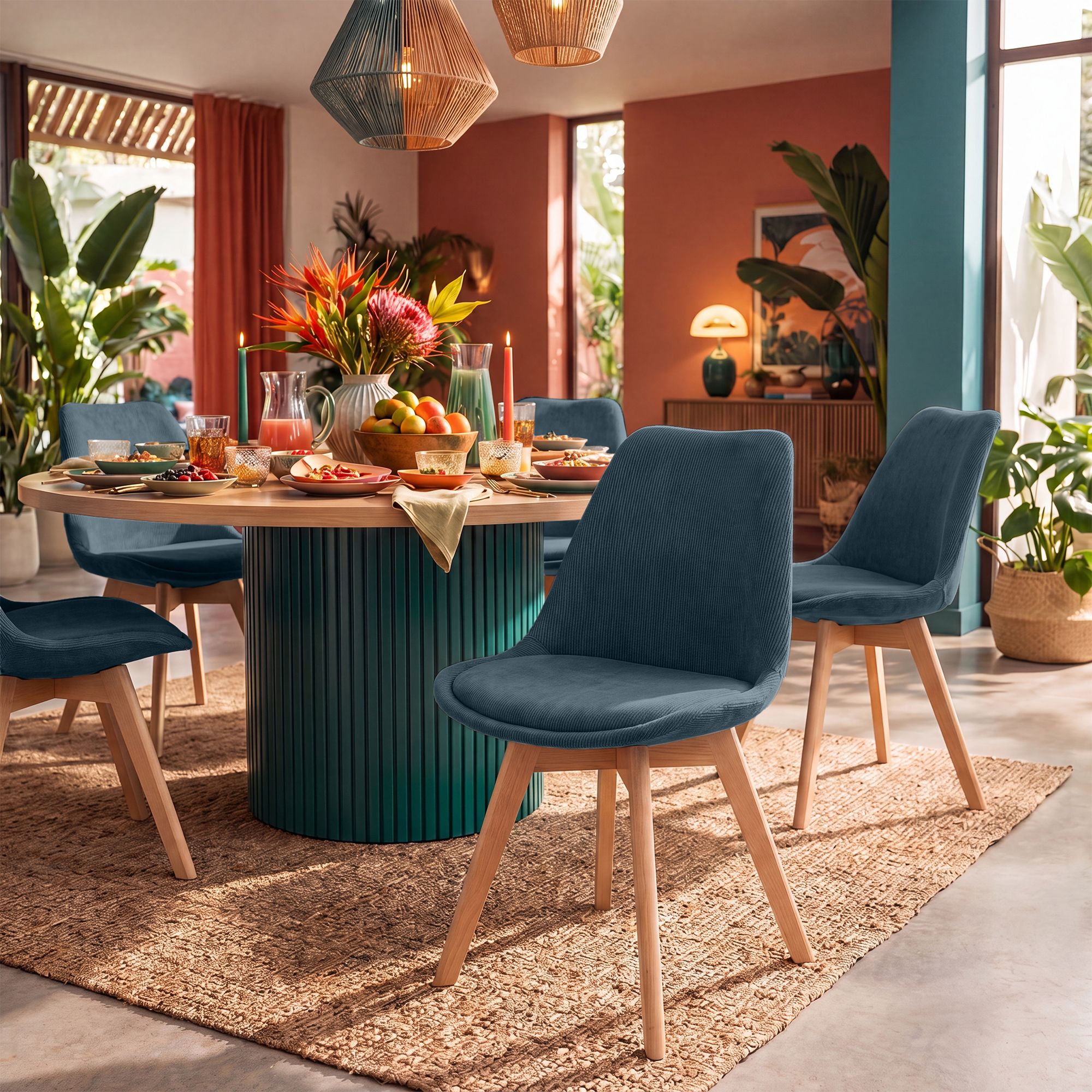 Spisestol Linares &ndash; komfortabel design for moderne hjem