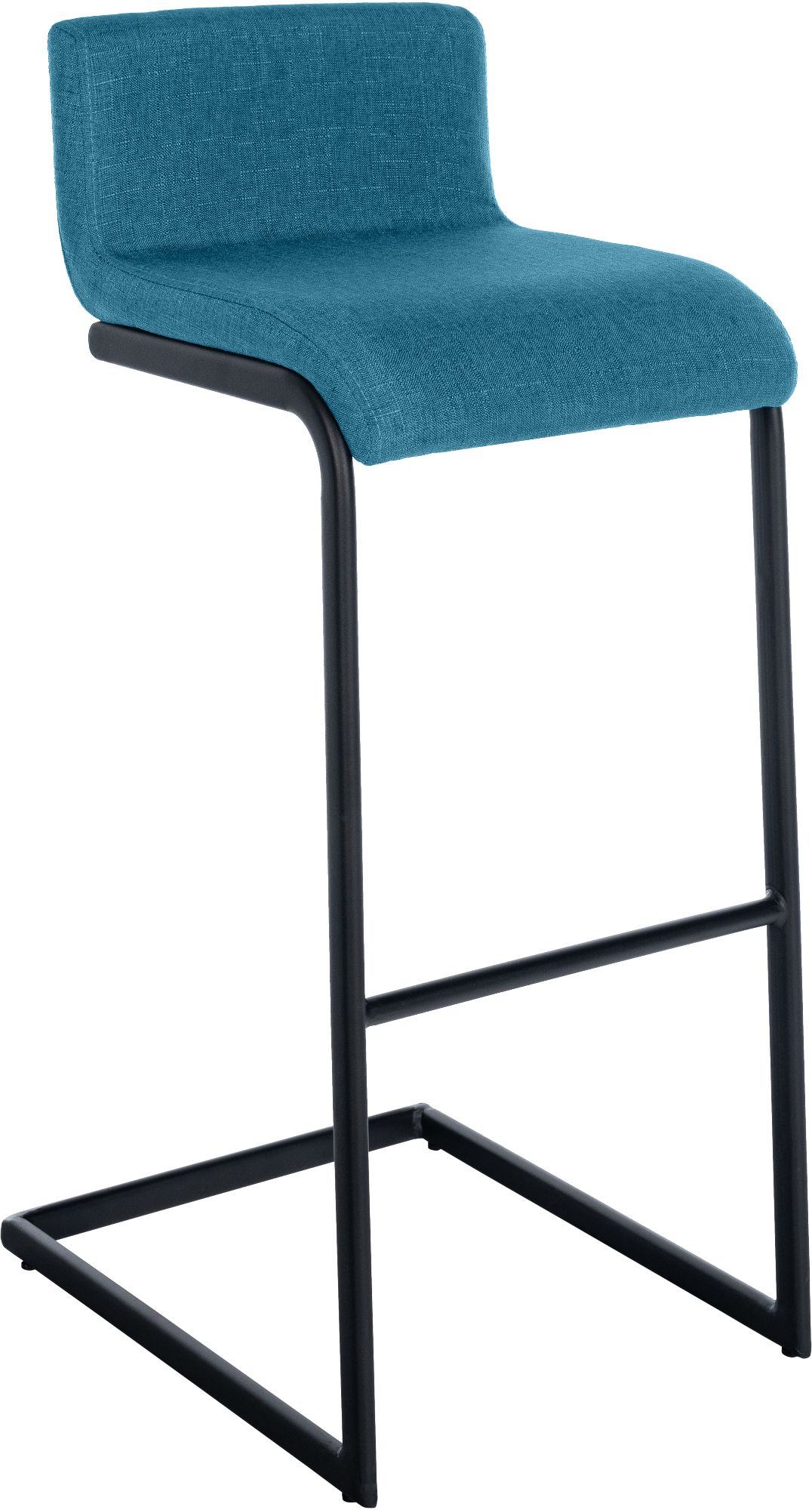 2-pk barkrakker Newport, svart metallunderstell
