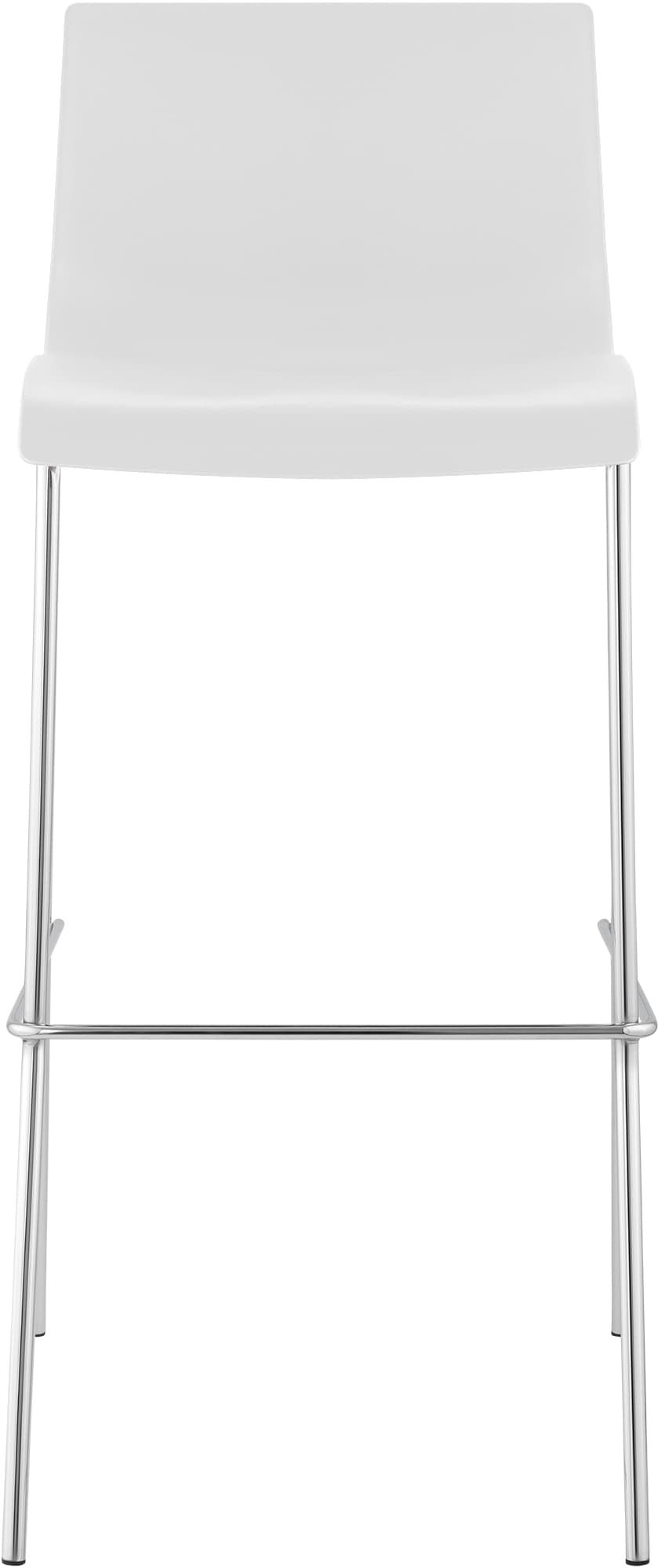 2-pk barstoler Hover i plast, 4-bens understell